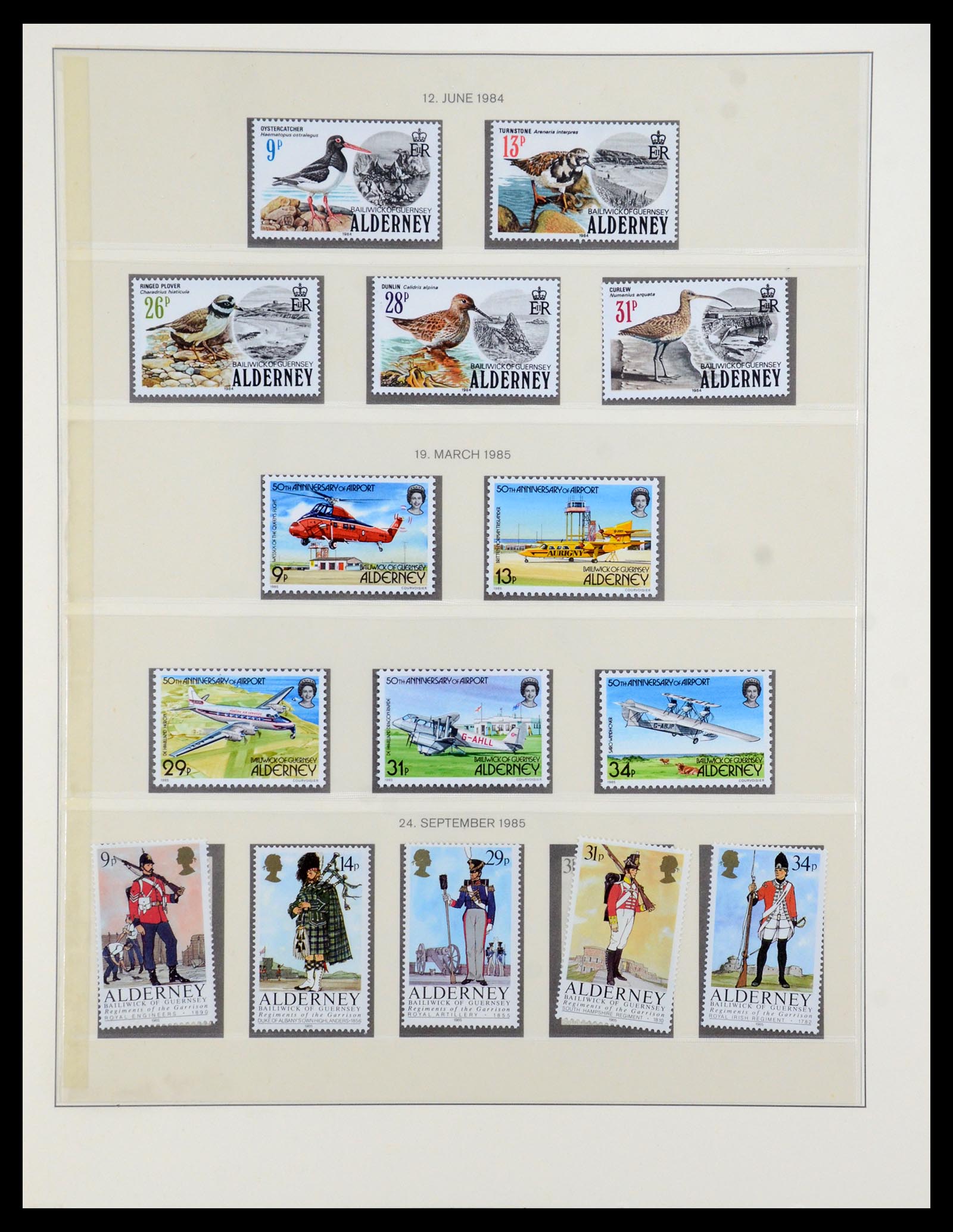 35873 204 - Stamp Collection 35873 Guernsey 1941-2005.