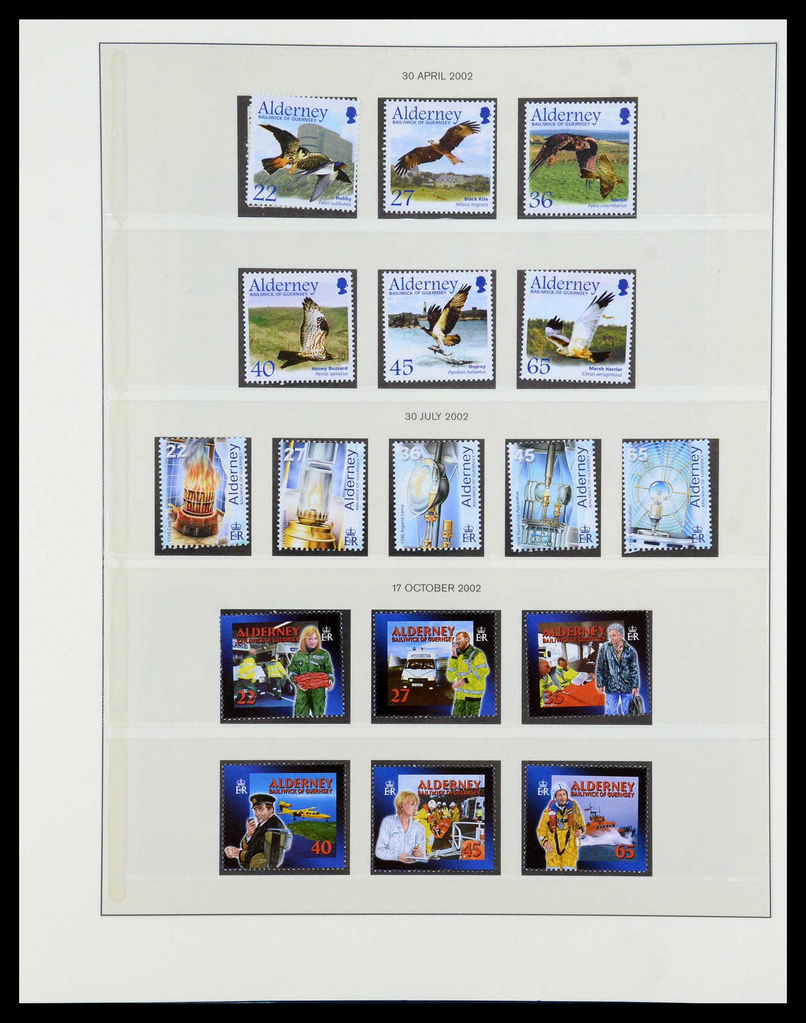 35873 222 - Postzegelverzameling 35873 Guernsey 1941-2005.