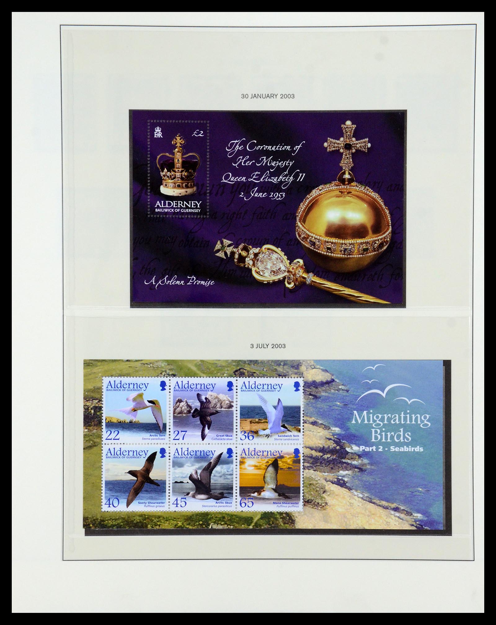 35873 225 - Postzegelverzameling 35873 Guernsey 1941-2005.