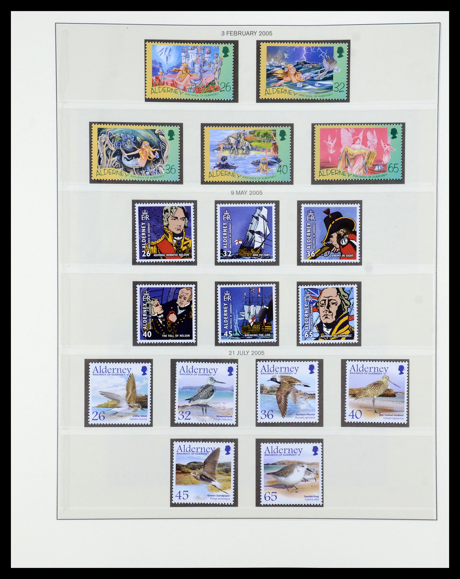35873 228 - Postzegelverzameling 35873 Guernsey 1941-2005.