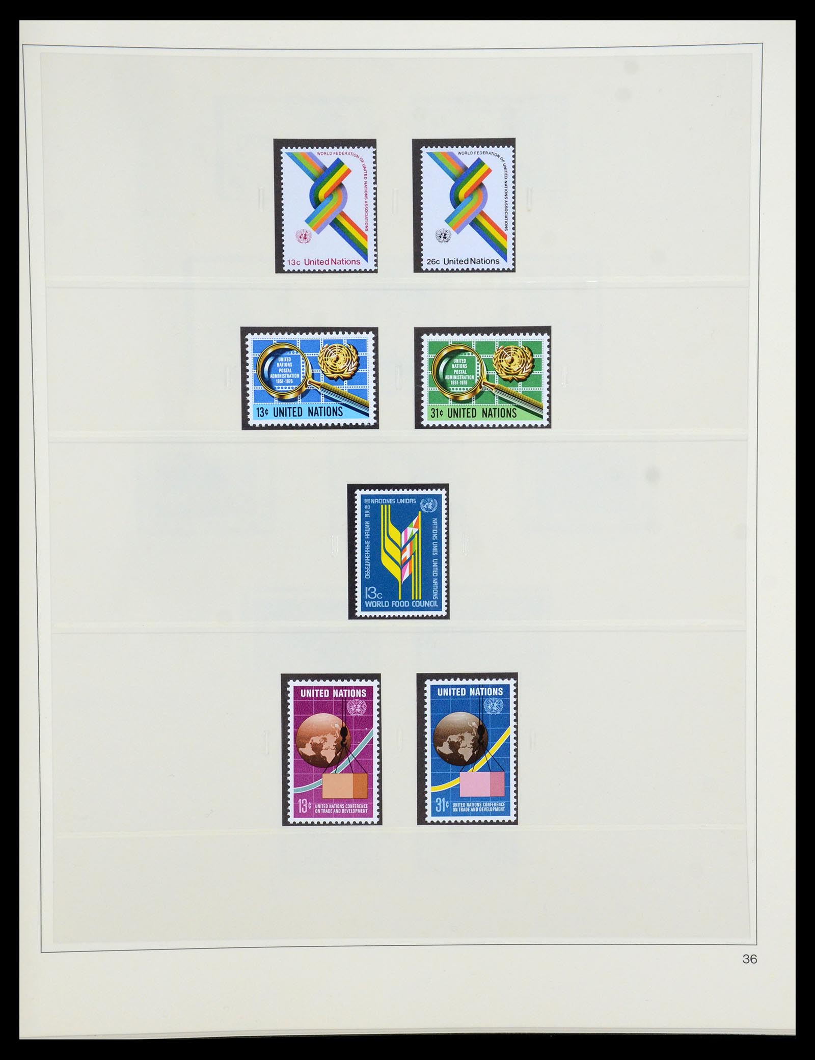 35879 036 - Postzegelverzameling 35879 Verenigde Naties 1951-2012.