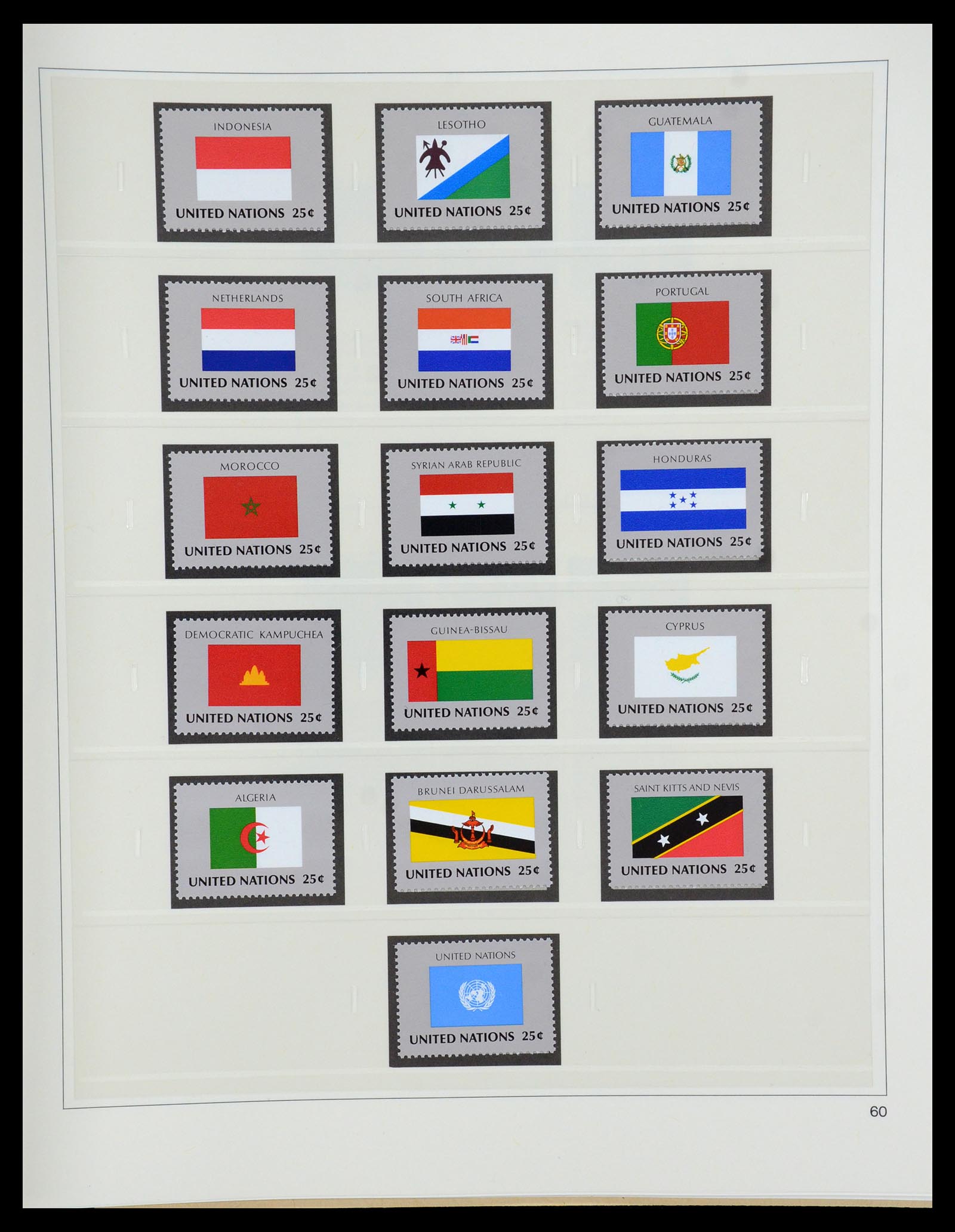 35879 060 - Postzegelverzameling 35879 Verenigde Naties 1951-2012.