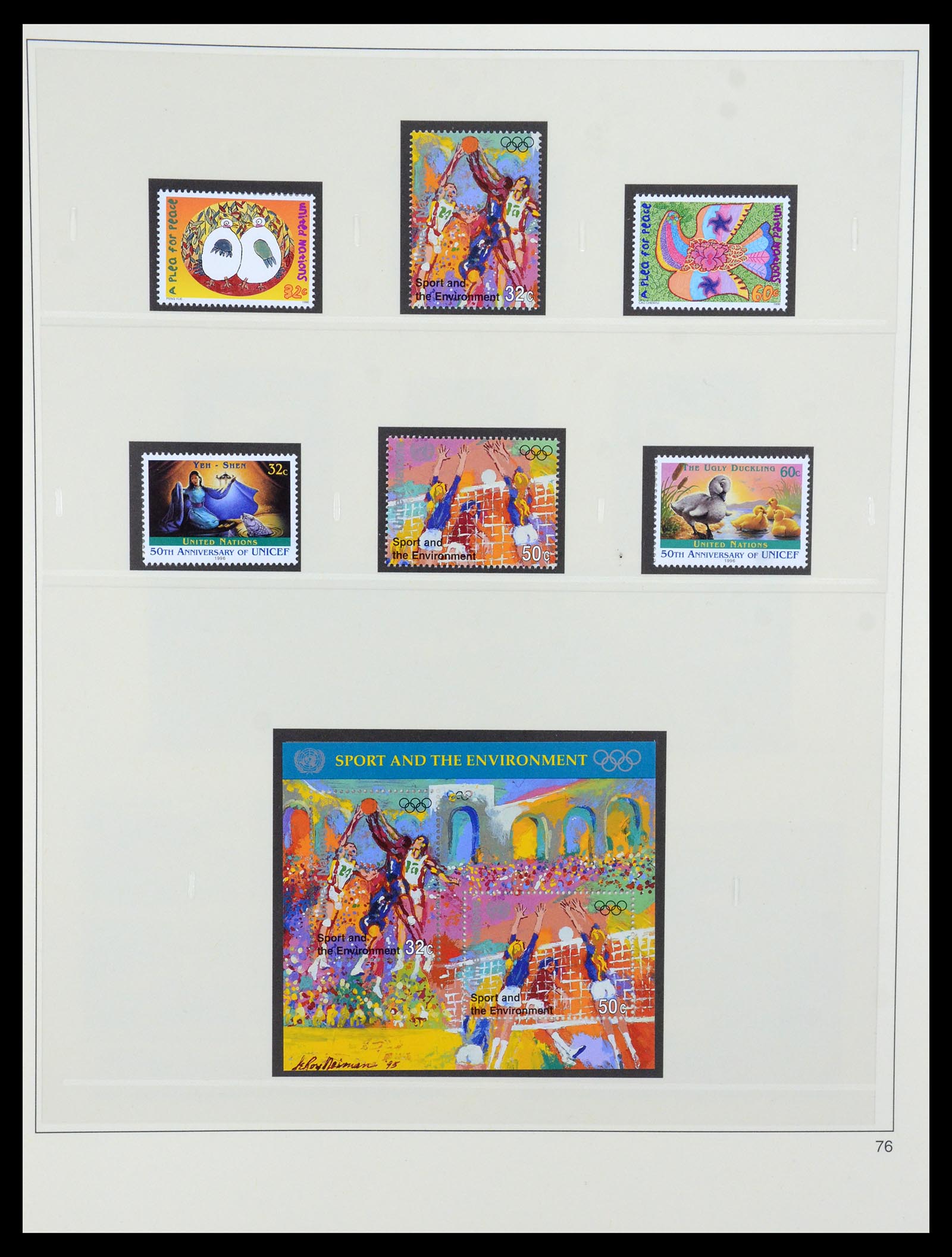 35879 076 - Postzegelverzameling 35879 Verenigde Naties 1951-2012.