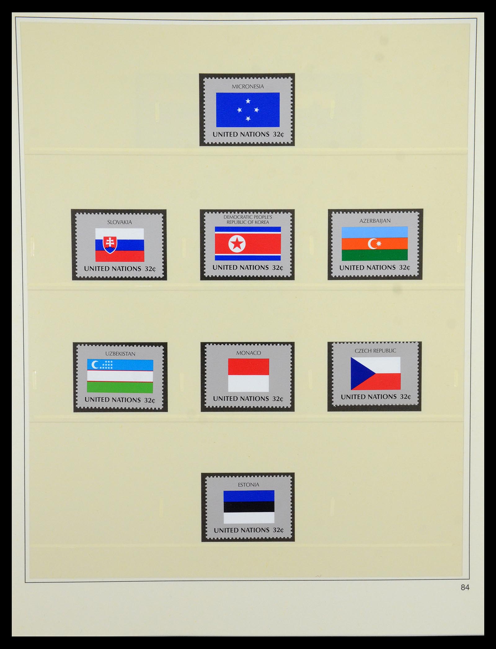 35879 084 - Postzegelverzameling 35879 Verenigde Naties 1951-2012.
