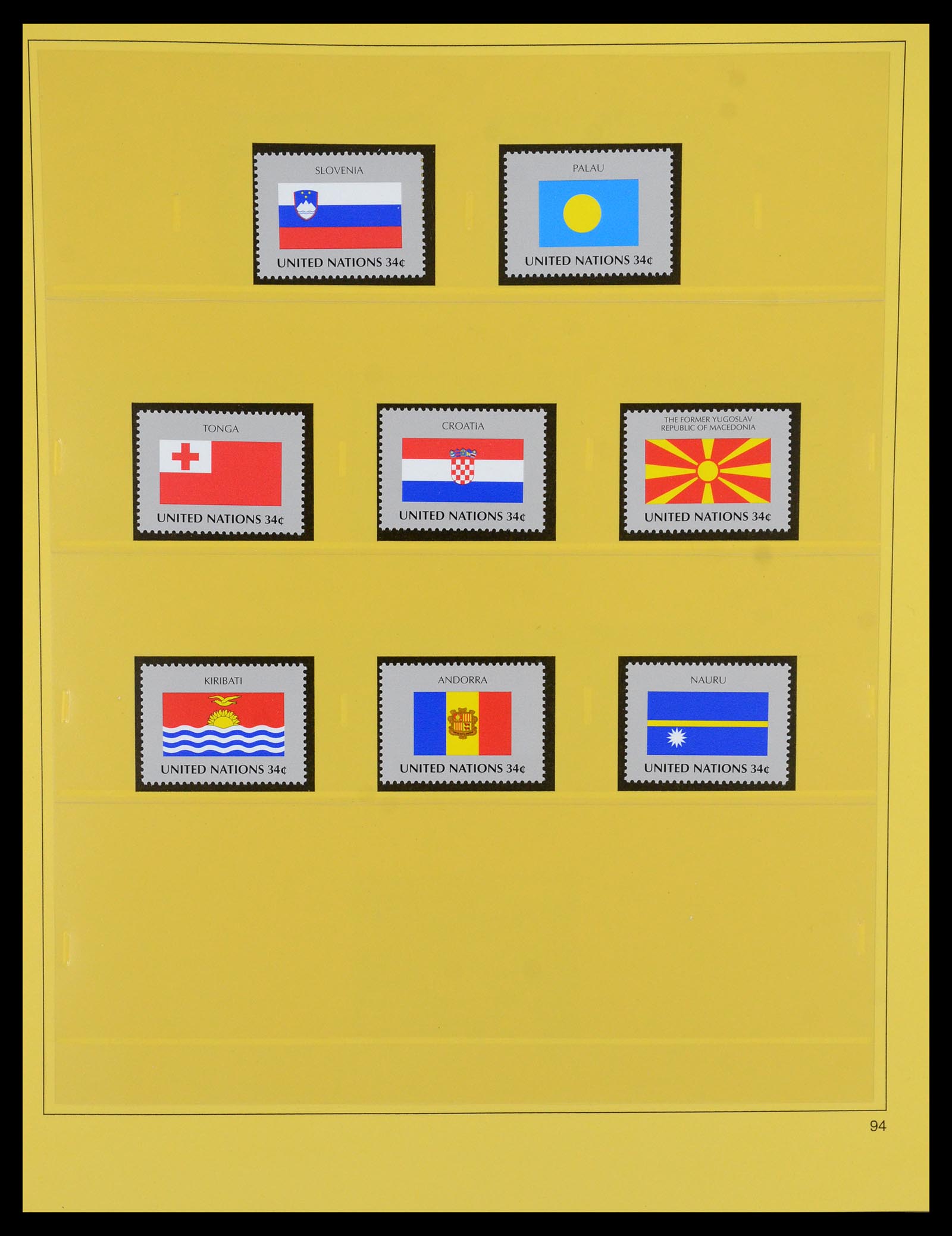 35879 094 - Postzegelverzameling 35879 Verenigde Naties 1951-2012.