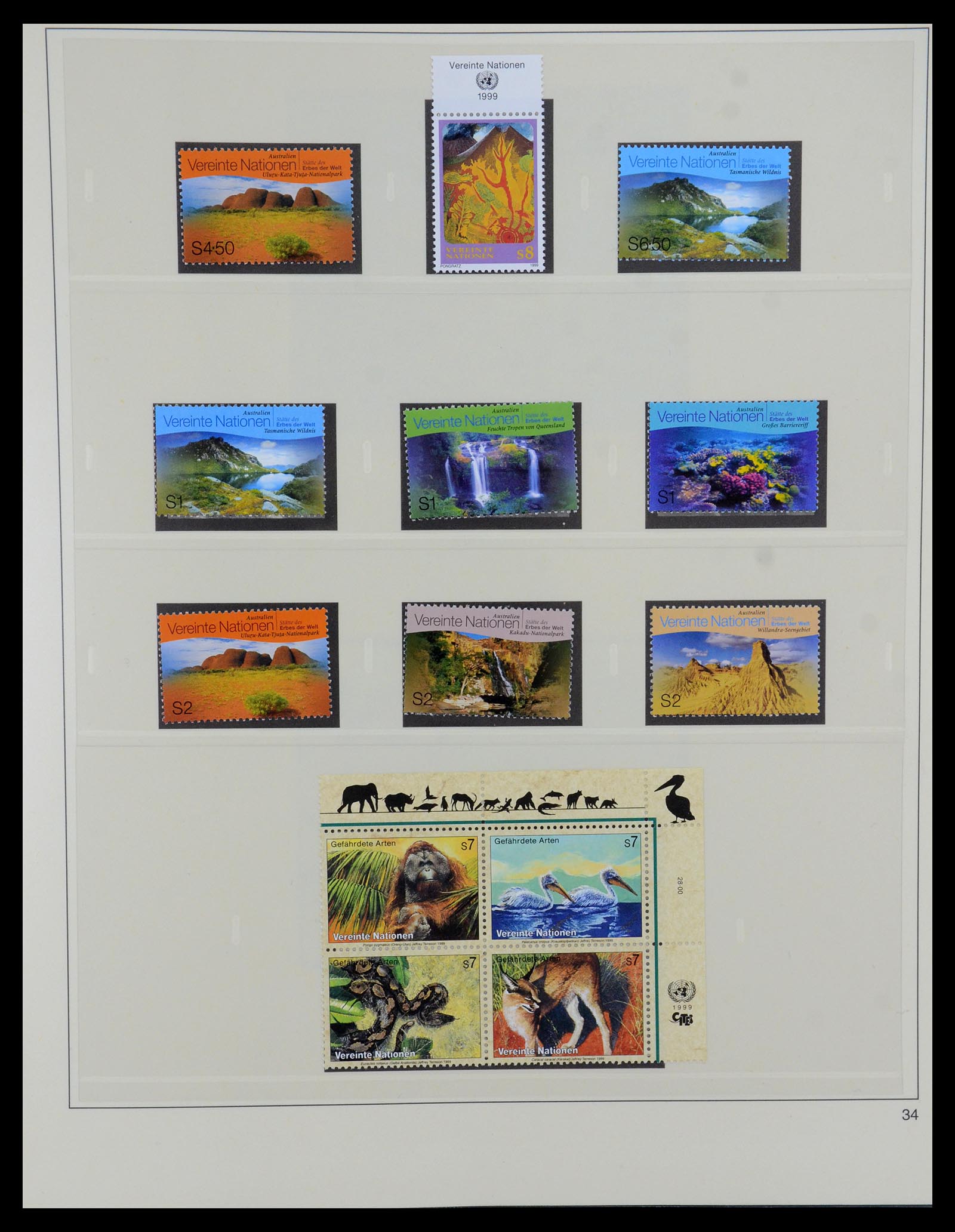35879 302 - Postzegelverzameling 35879 Verenigde Naties 1951-2012.