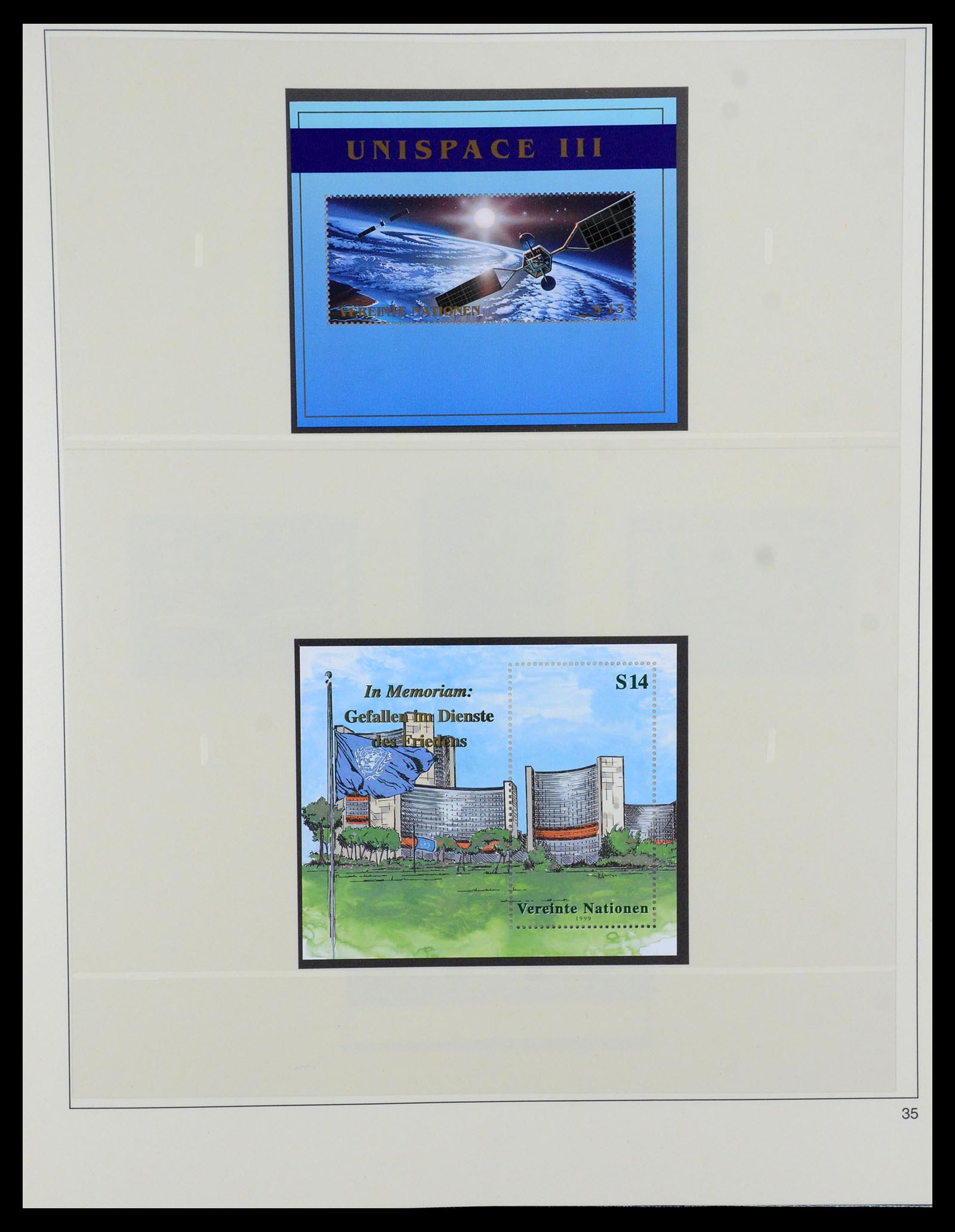35879 303 - Postzegelverzameling 35879 Verenigde Naties 1951-2012.