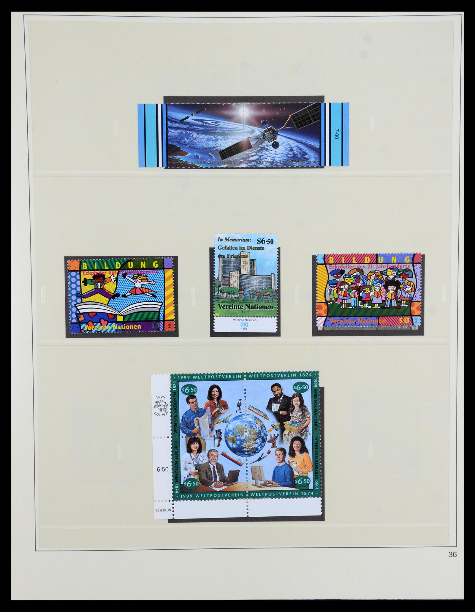 35879 304 - Postzegelverzameling 35879 Verenigde Naties 1951-2012.
