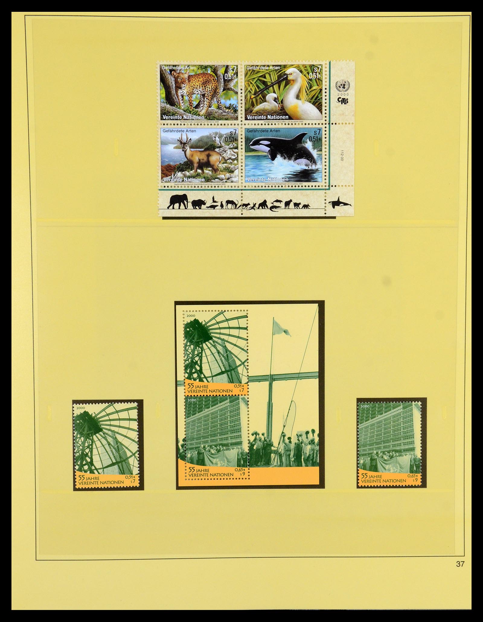 35879 305 - Postzegelverzameling 35879 Verenigde Naties 1951-2012.