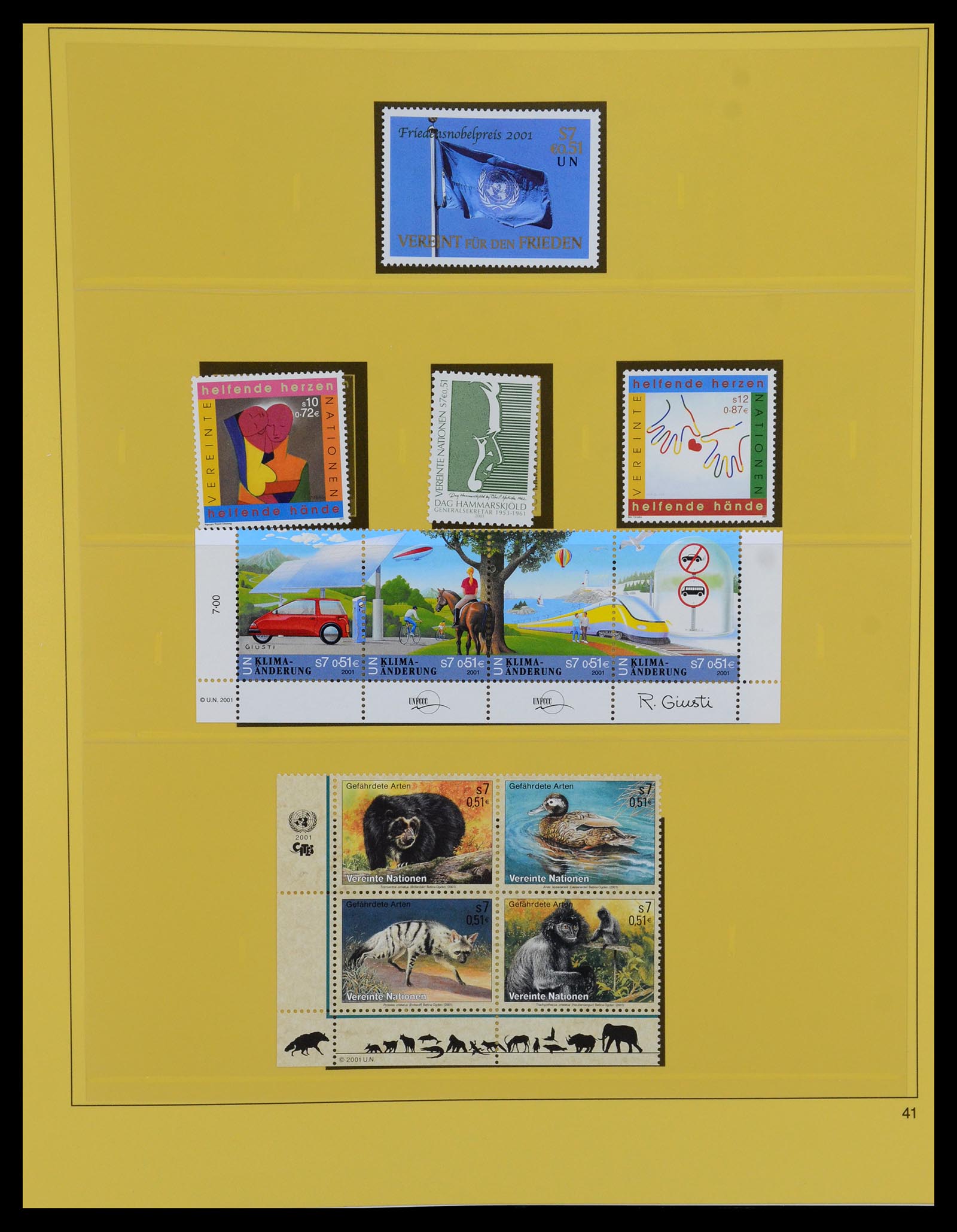 35879 309 - Postzegelverzameling 35879 Verenigde Naties 1951-2012.