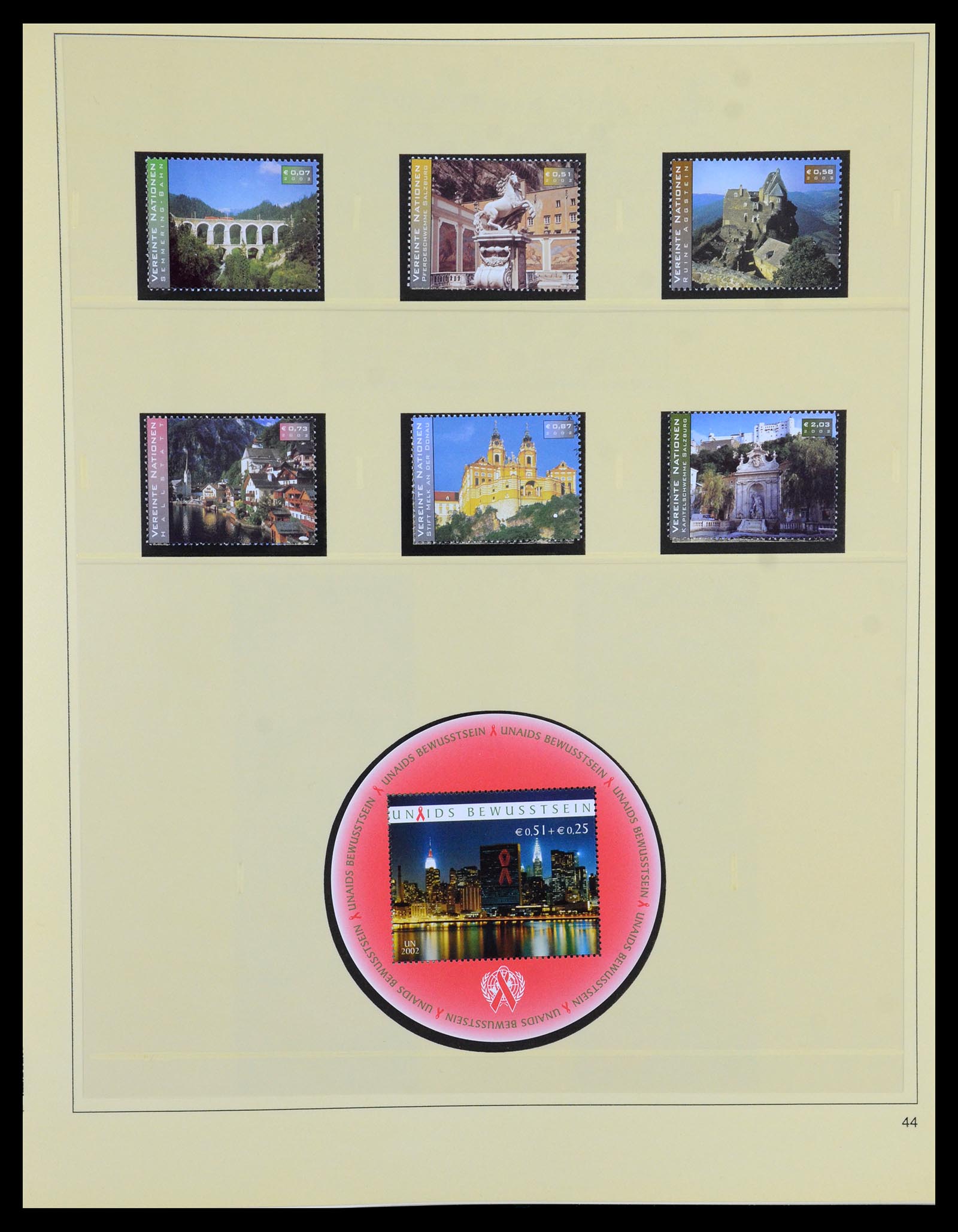35879 312 - Postzegelverzameling 35879 Verenigde Naties 1951-2012.
