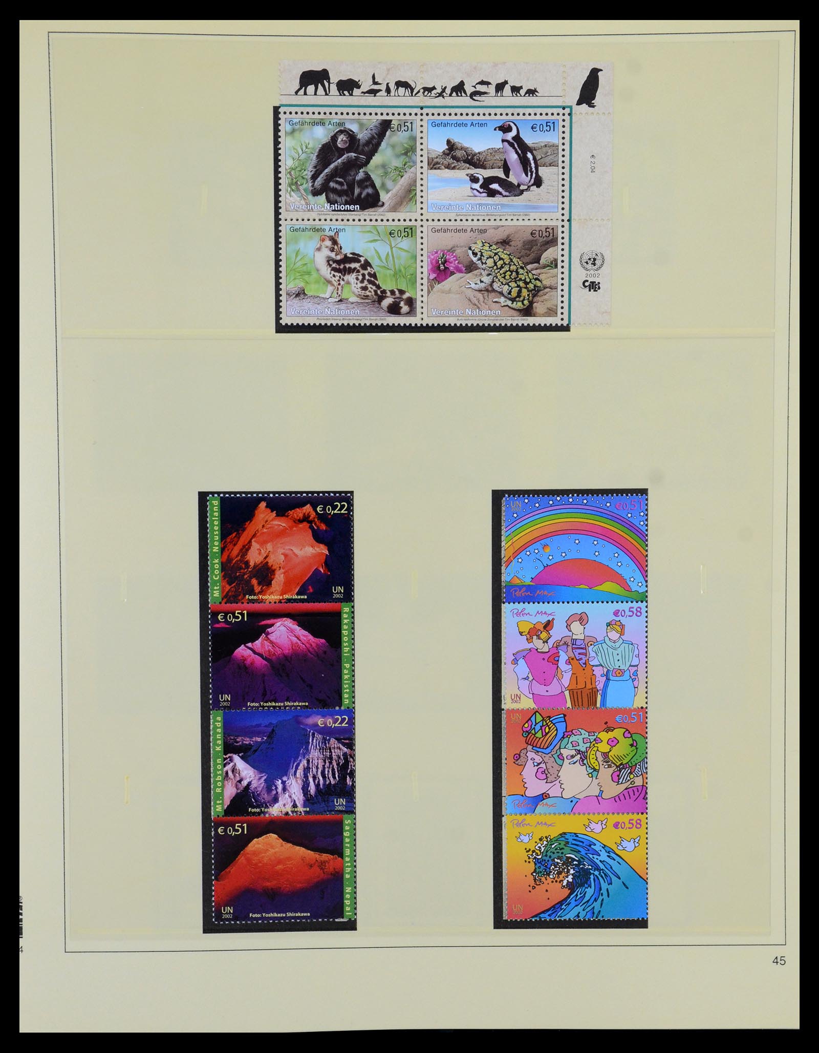 35879 313 - Postzegelverzameling 35879 Verenigde Naties 1951-2012.