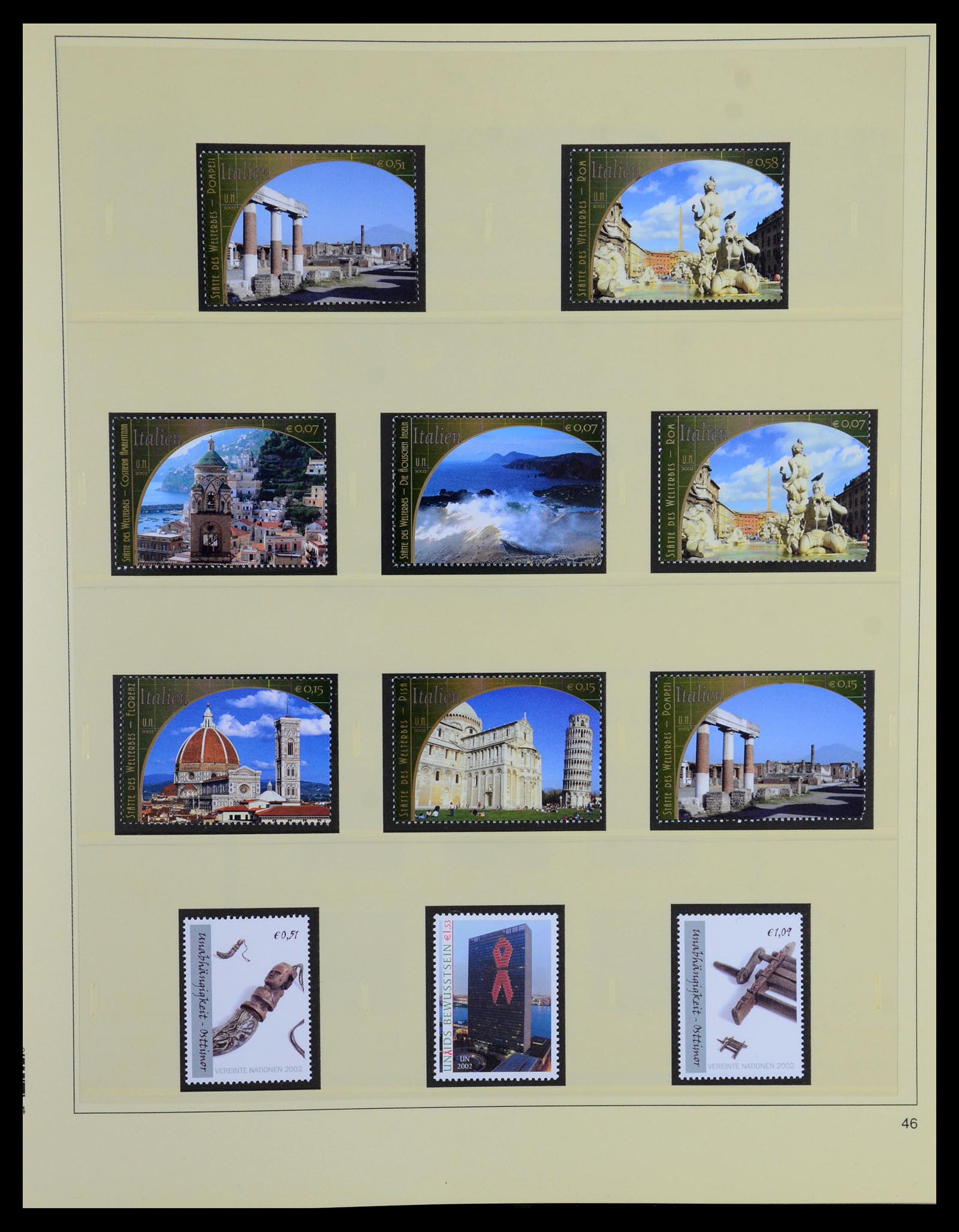 35879 314 - Postzegelverzameling 35879 Verenigde Naties 1951-2012.