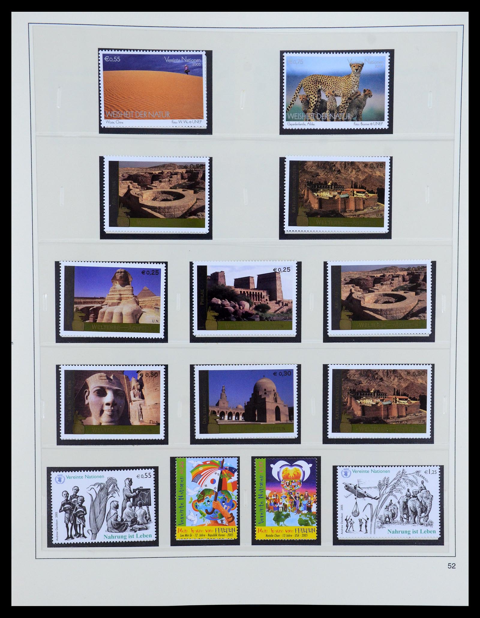 35879 320 - Postzegelverzameling 35879 Verenigde Naties 1951-2012.