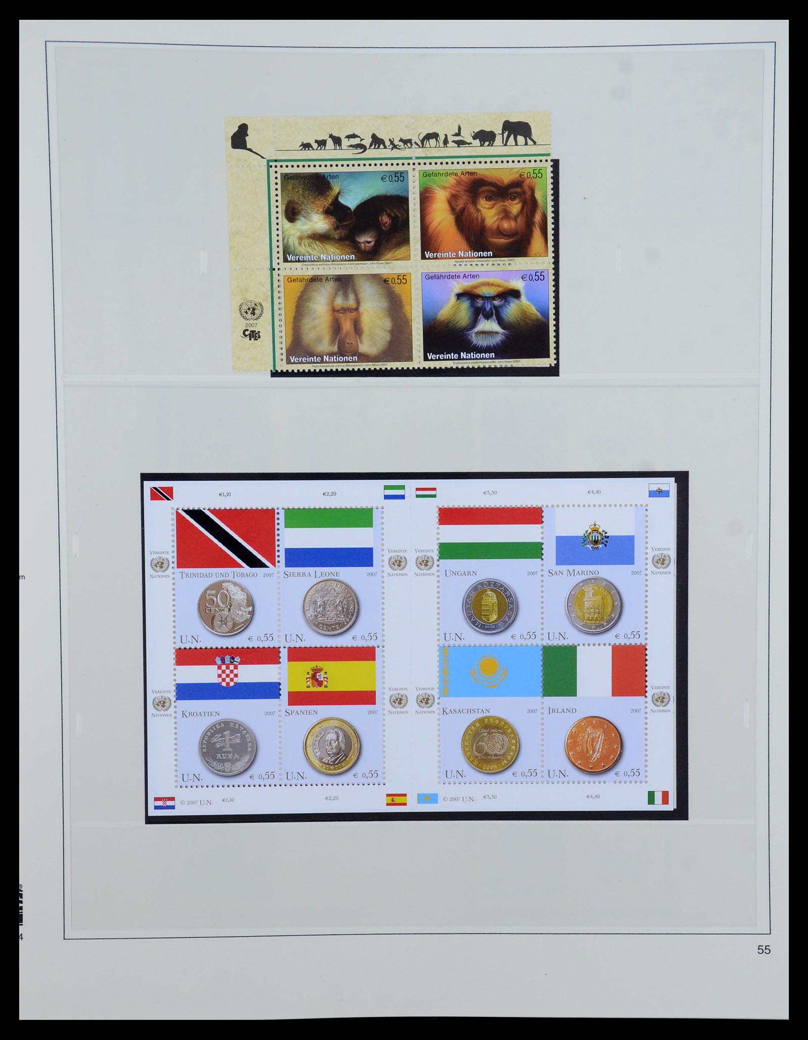35879 323 - Postzegelverzameling 35879 Verenigde Naties 1951-2012.