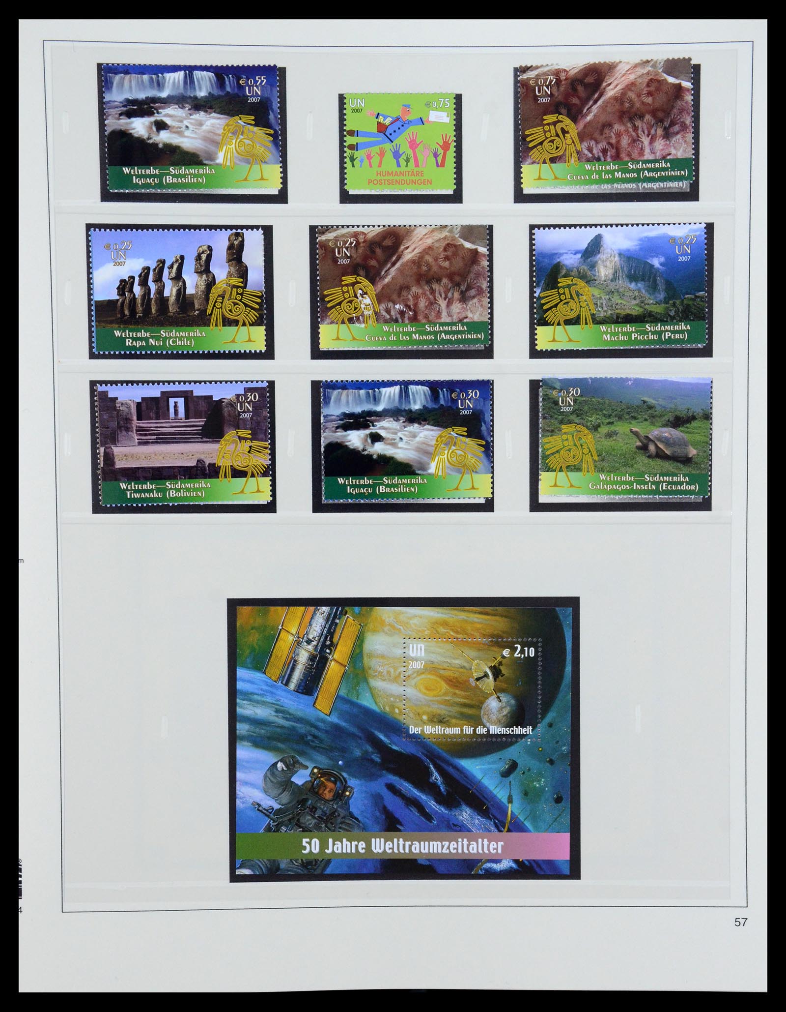 35879 325 - Postzegelverzameling 35879 Verenigde Naties 1951-2012.