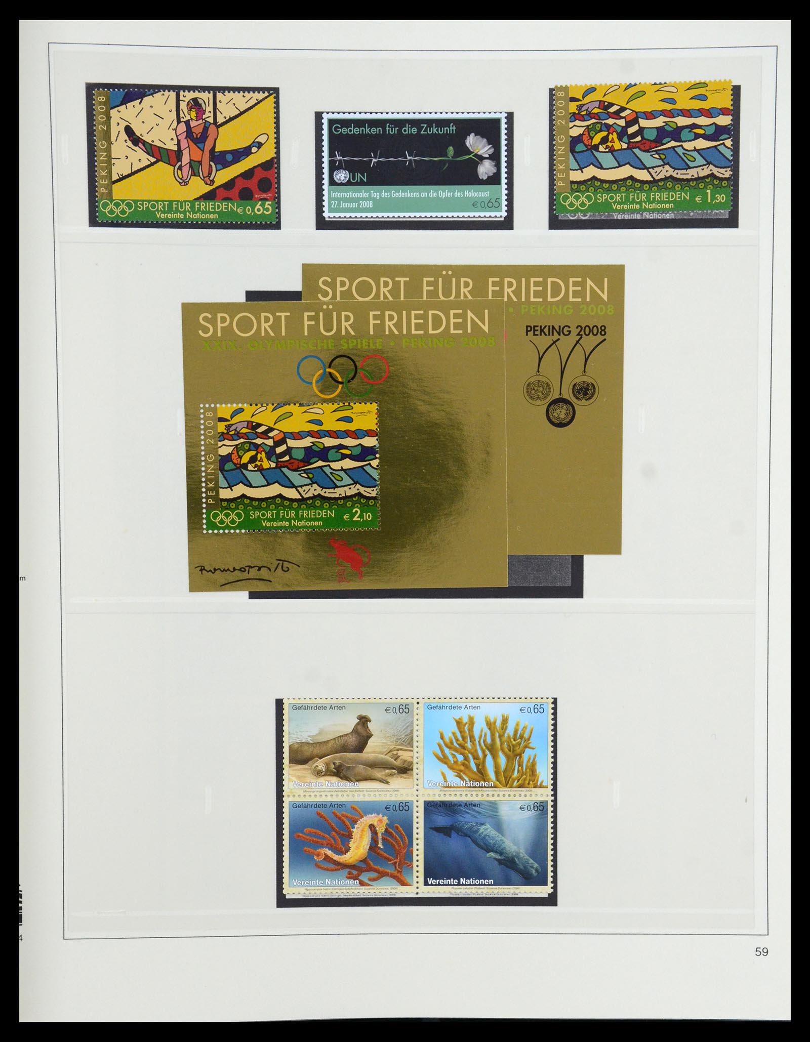 35879 327 - Postzegelverzameling 35879 Verenigde Naties 1951-2012.