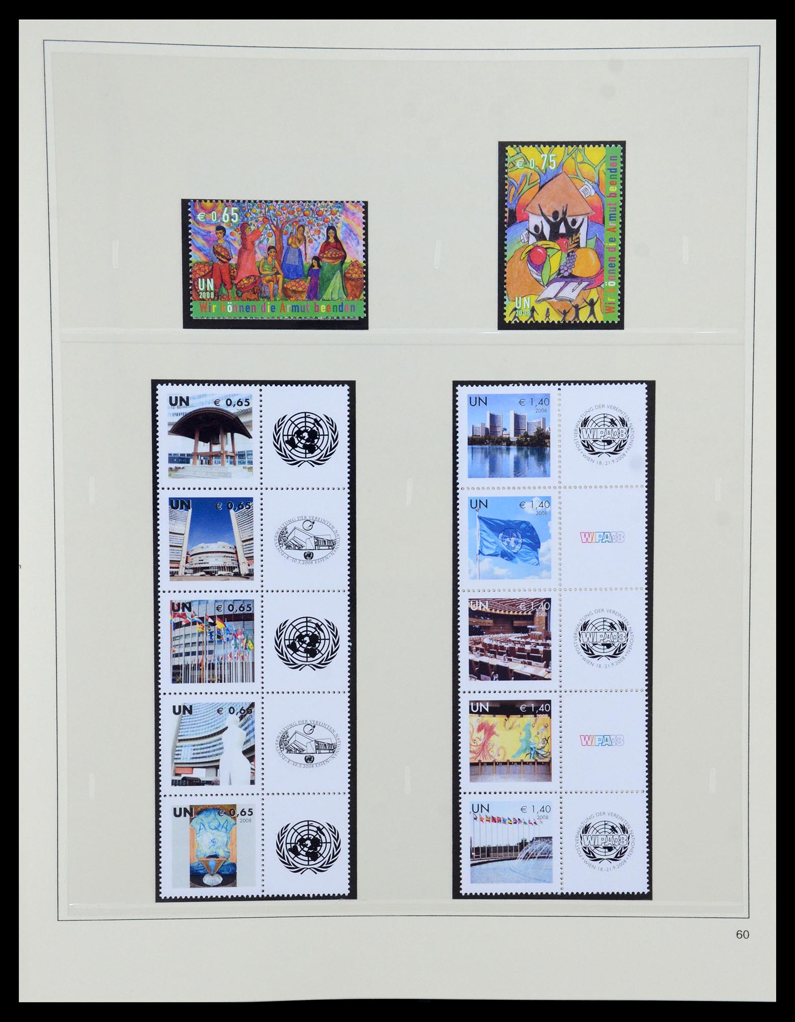 35879 328 - Postzegelverzameling 35879 Verenigde Naties 1951-2012.