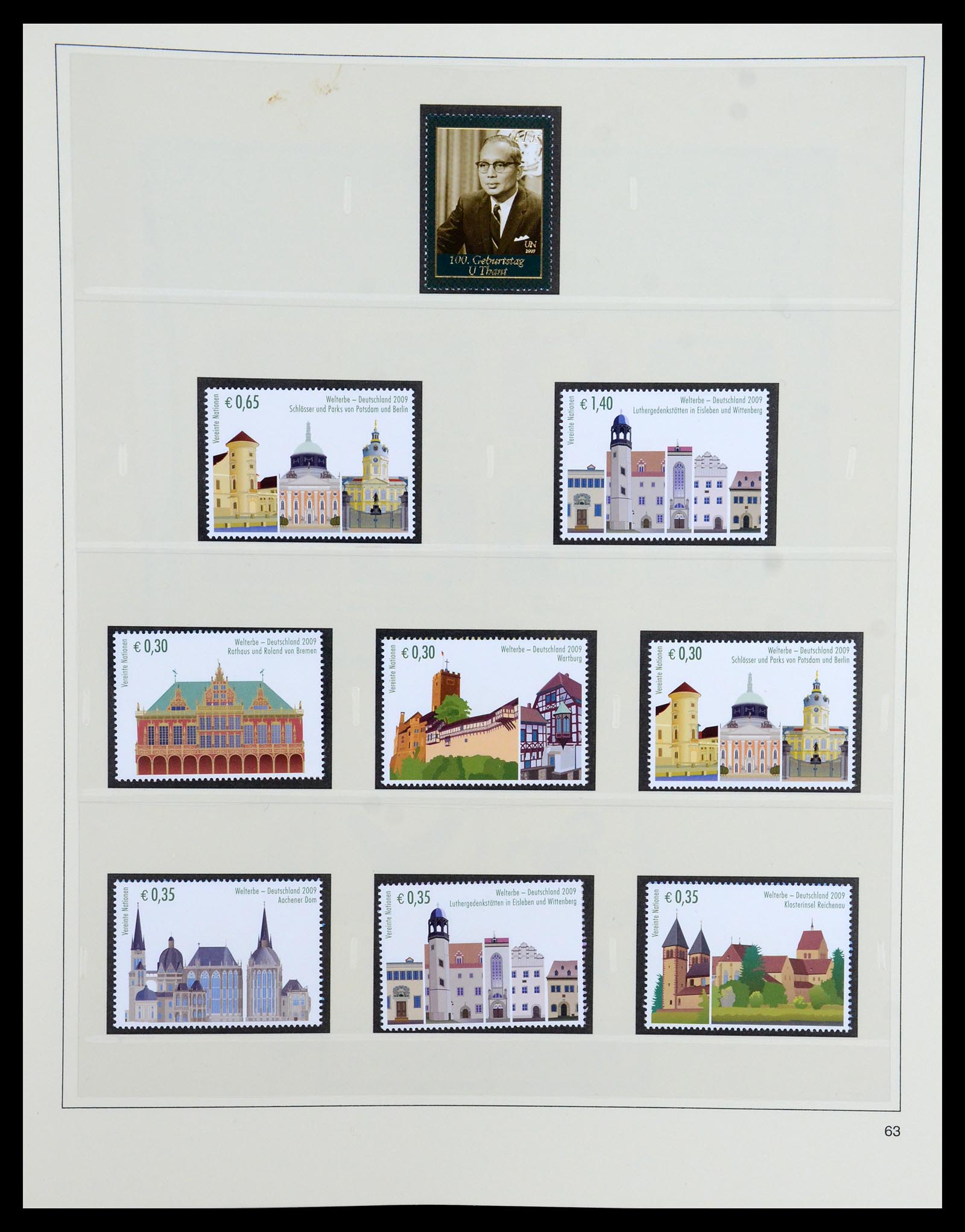 35879 331 - Postzegelverzameling 35879 Verenigde Naties 1951-2012.