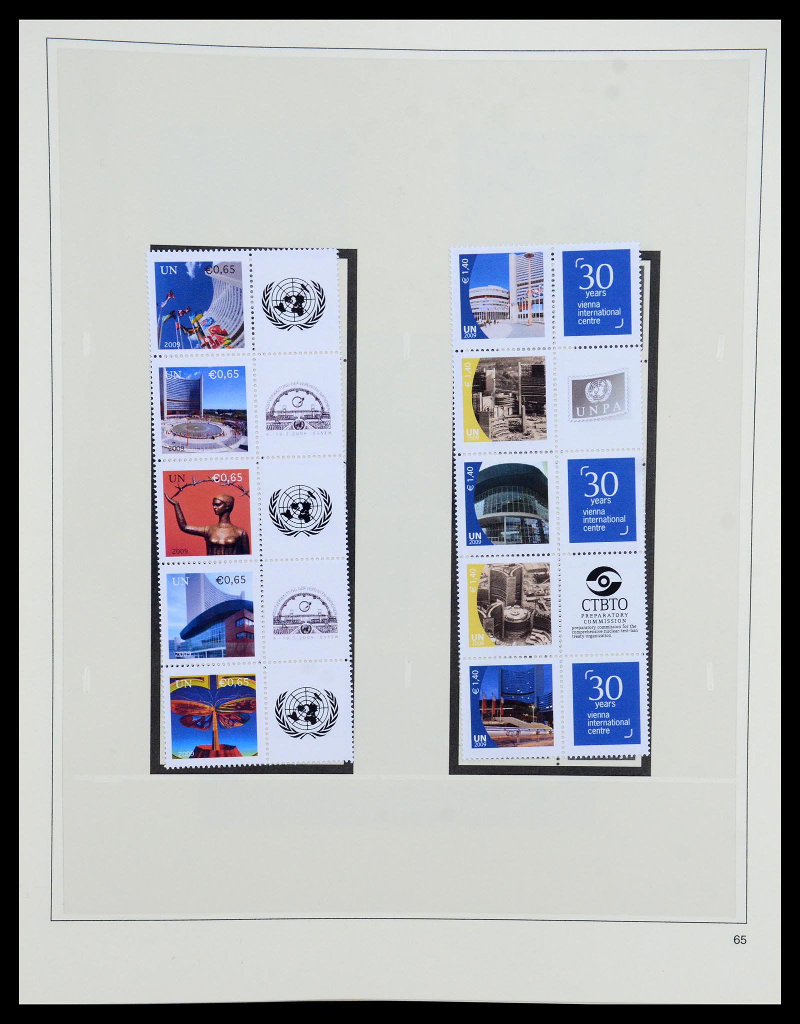 35879 333 - Stamp Collection 35879 United Nations 1951-2012.