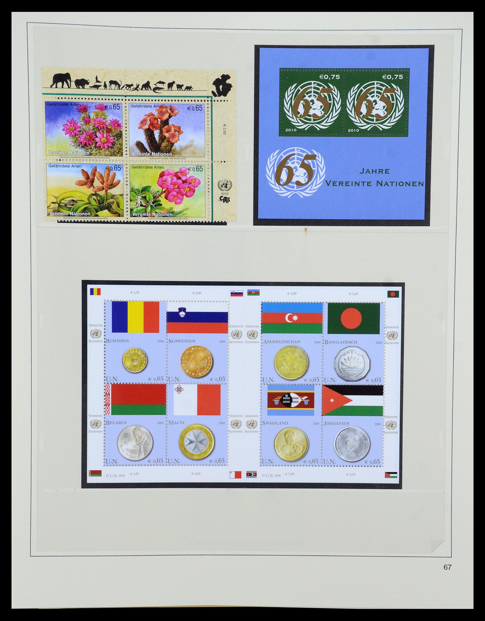 35879 335 - Postzegelverzameling 35879 Verenigde Naties 1951-2012.