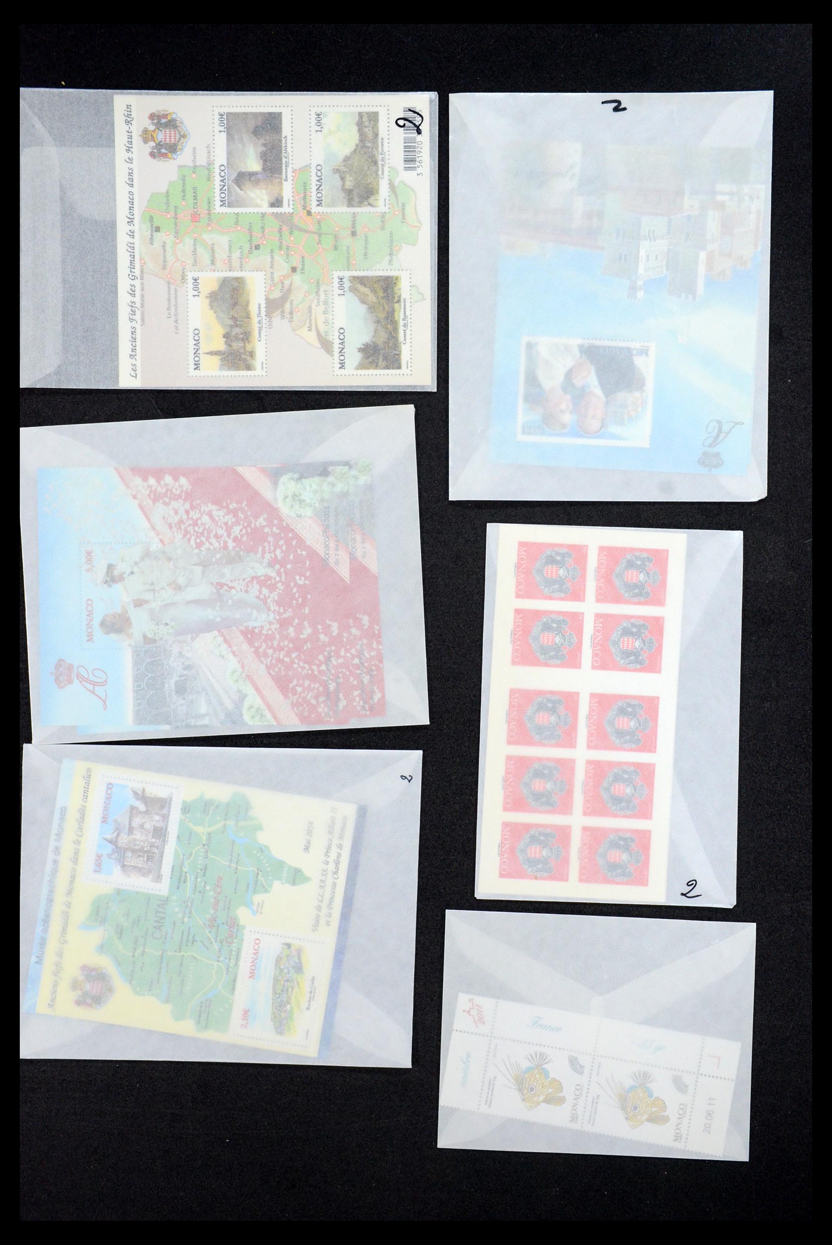 35881 006 - Stamp Collection 35881 Monaco till 2015!