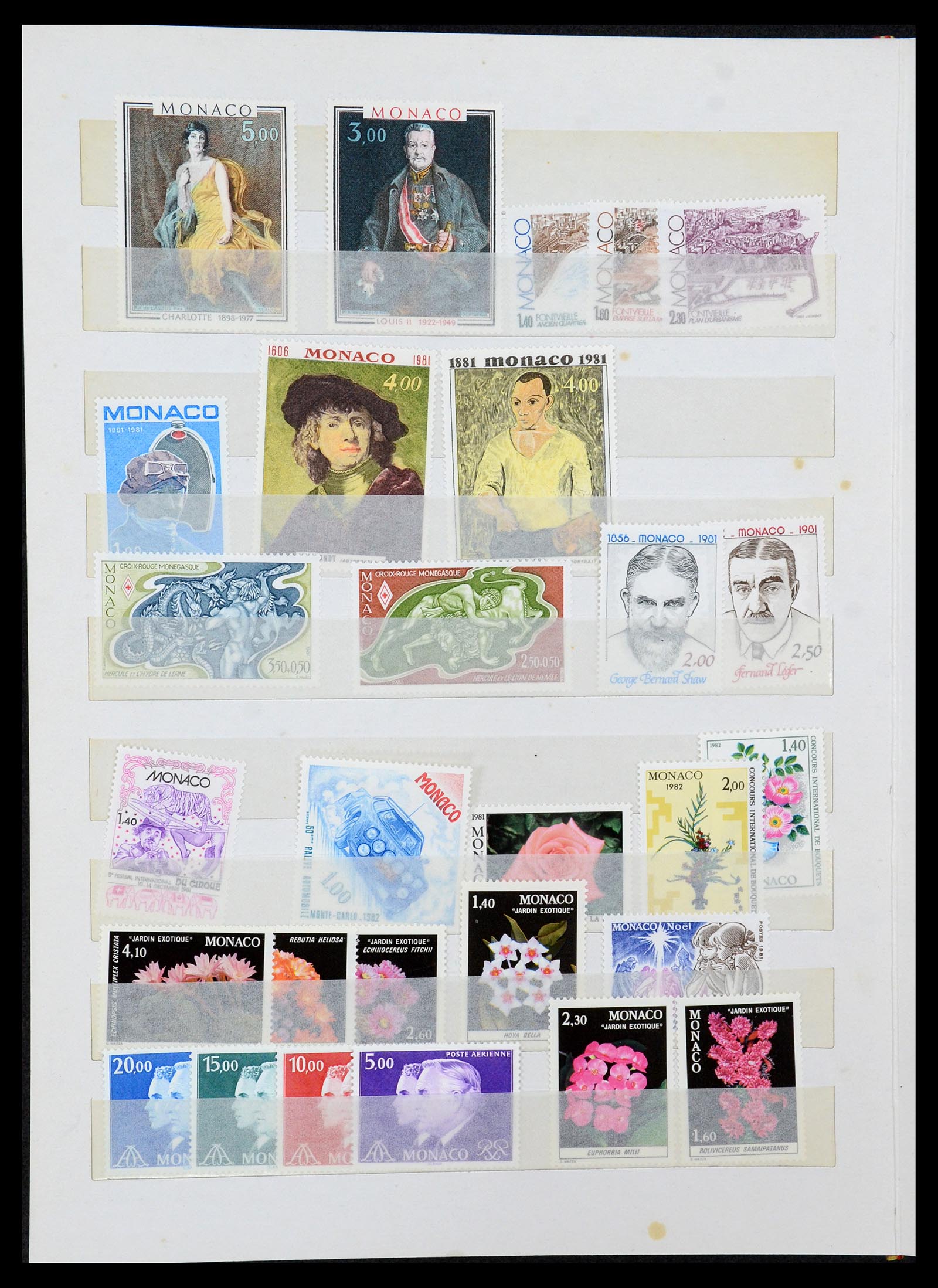 35881 020 - Stamp Collection 35881 Monaco till 2015!