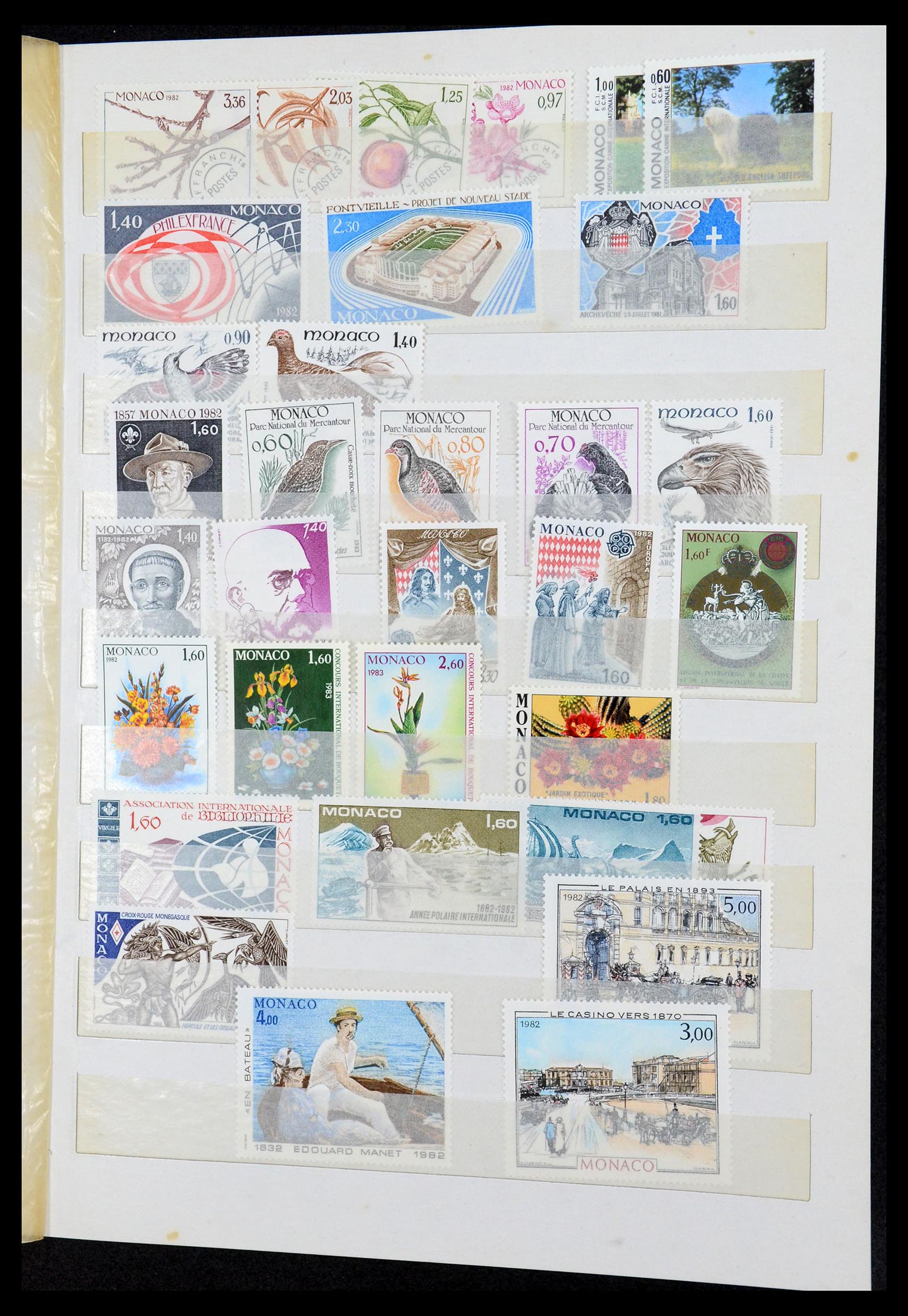 35881 021 - Stamp Collection 35881 Monaco till 2015!
