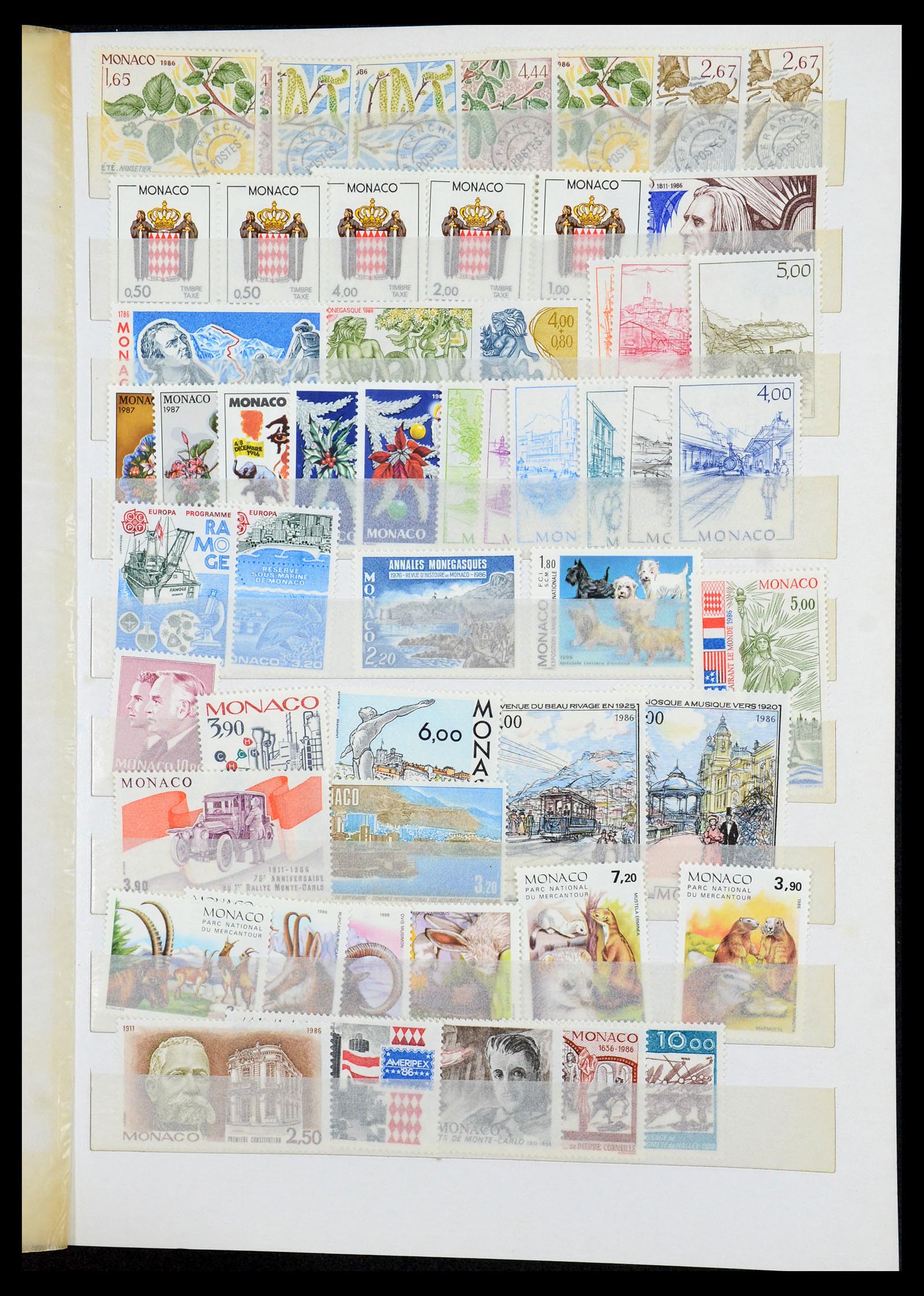 35881 029 - Postzegelverzameling 35881 Monaco t/m 2015!