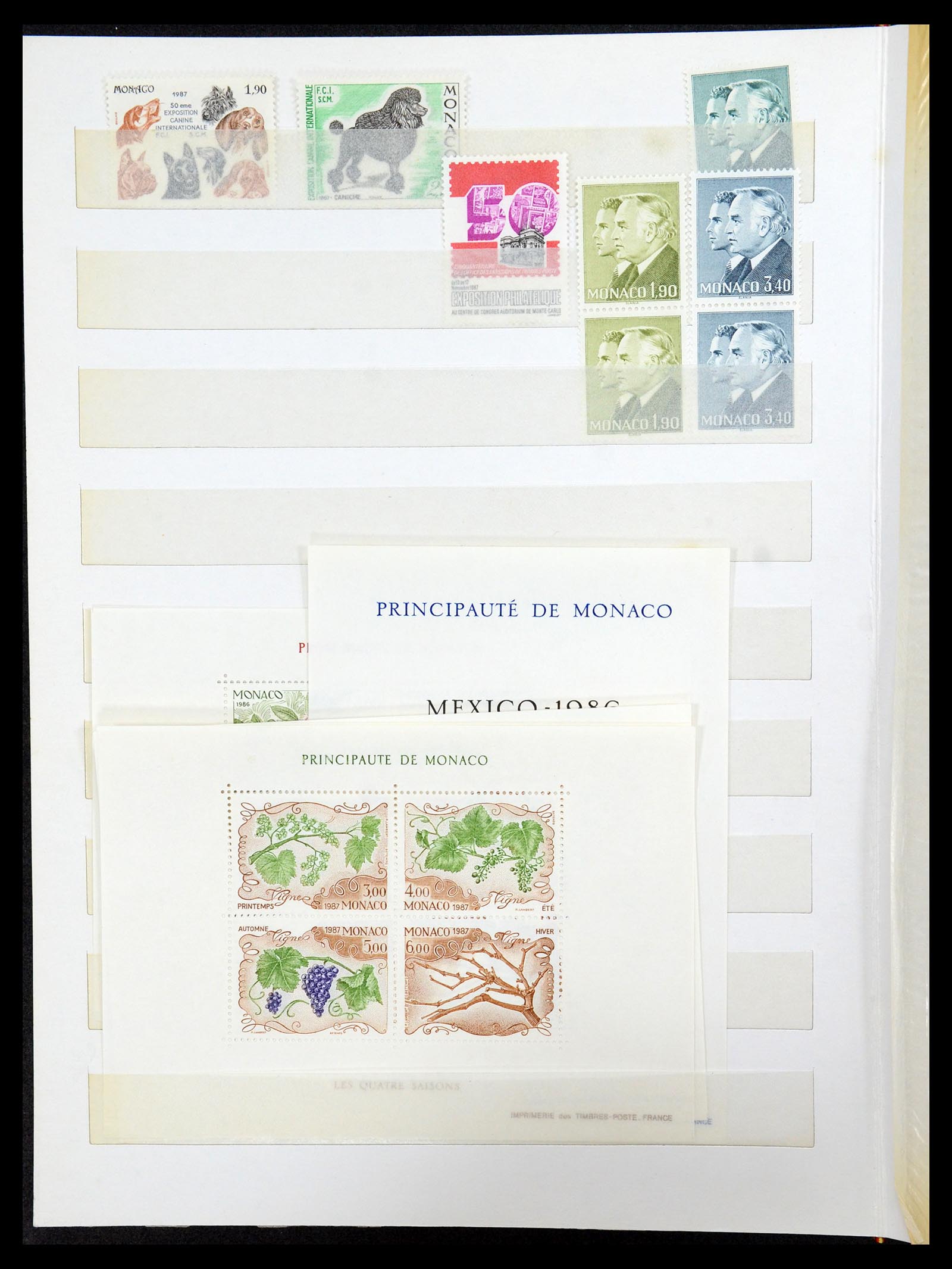 35881 030 - Stamp Collection 35881 Monaco till 2015!