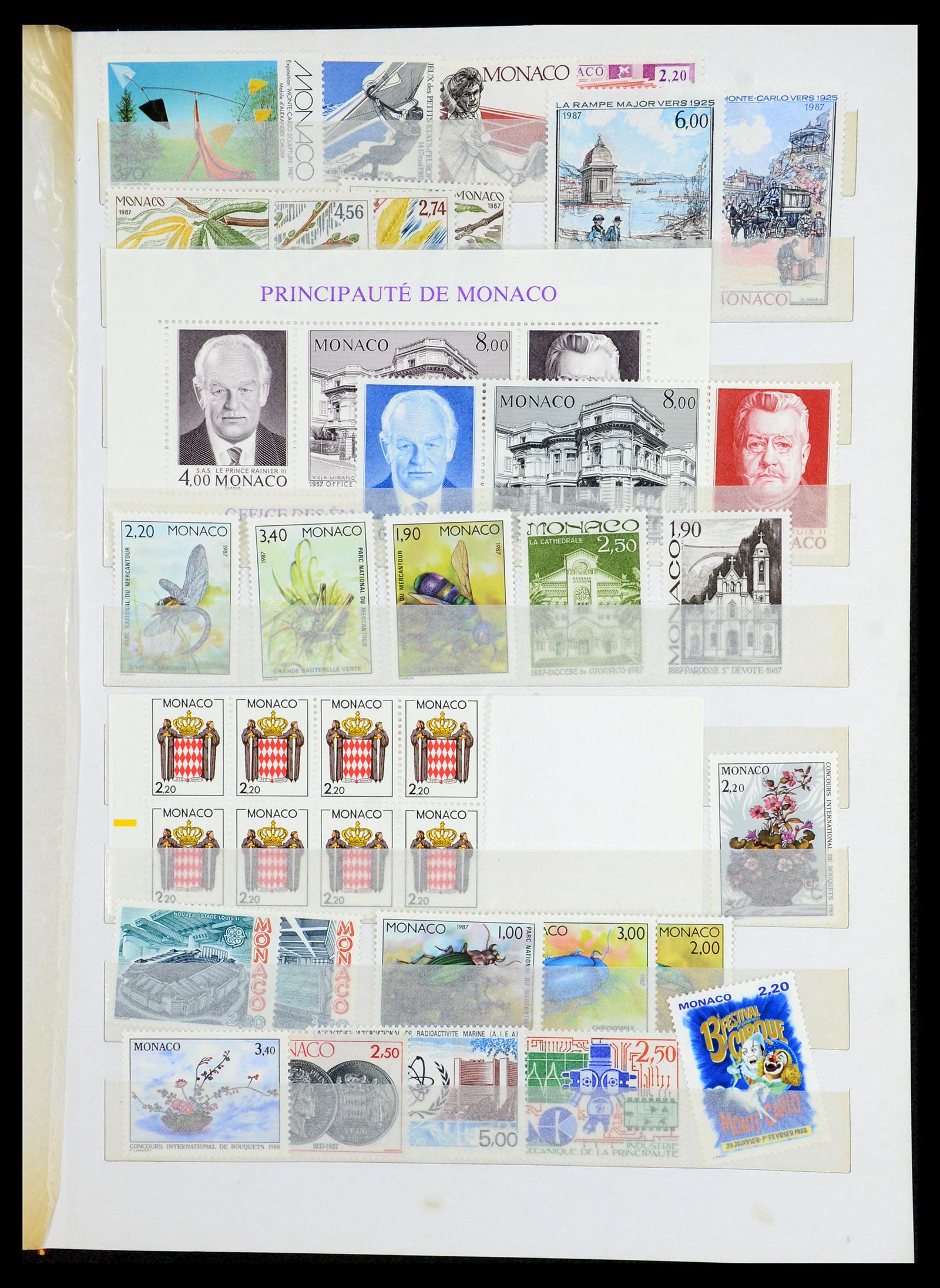 35881 031 - Stamp Collection 35881 Monaco till 2015!