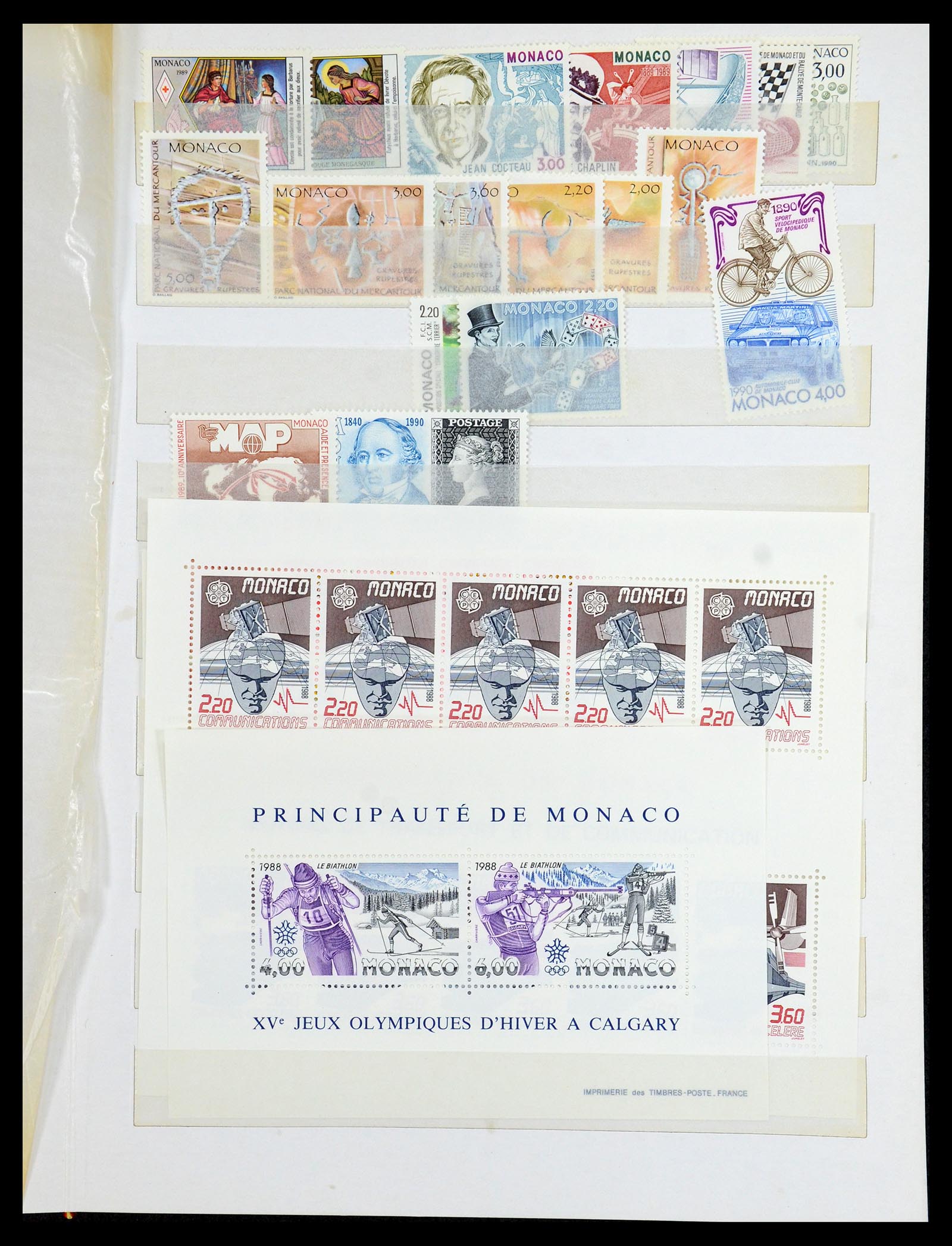 35881 035 - Stamp Collection 35881 Monaco till 2015!