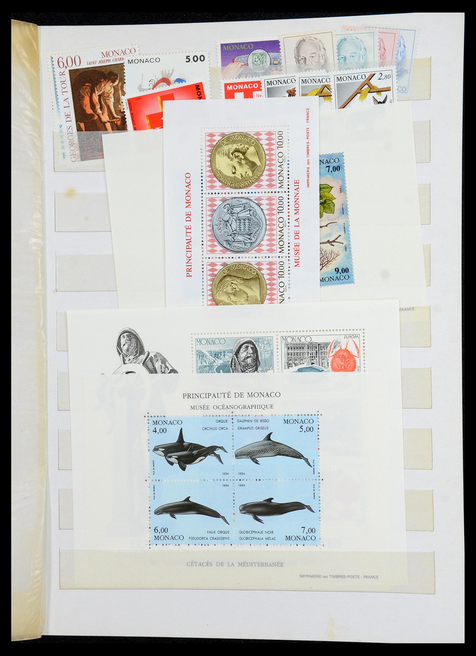 35881 041 - Postzegelverzameling 35881 Monaco t/m 2015!