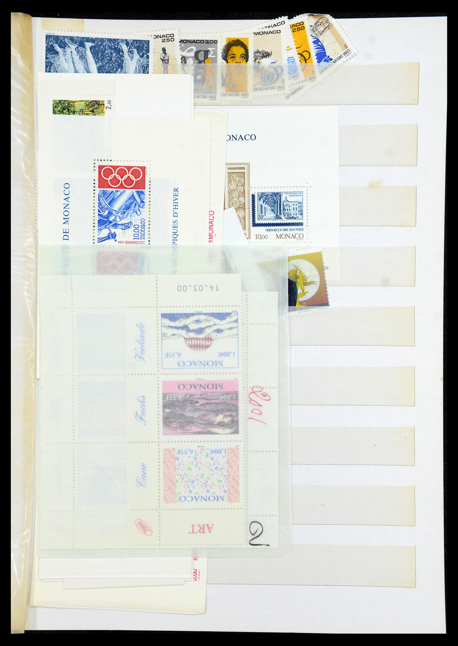 35881 043 - Stamp Collection 35881 Monaco till 2015!