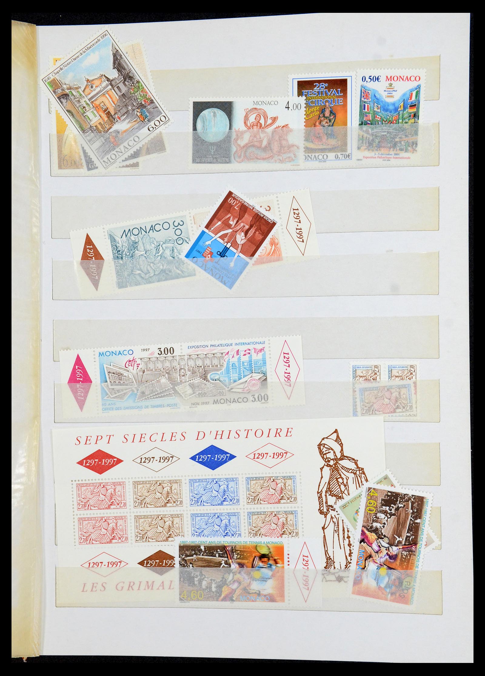 35881 045 - Postzegelverzameling 35881 Monaco t/m 2015!
