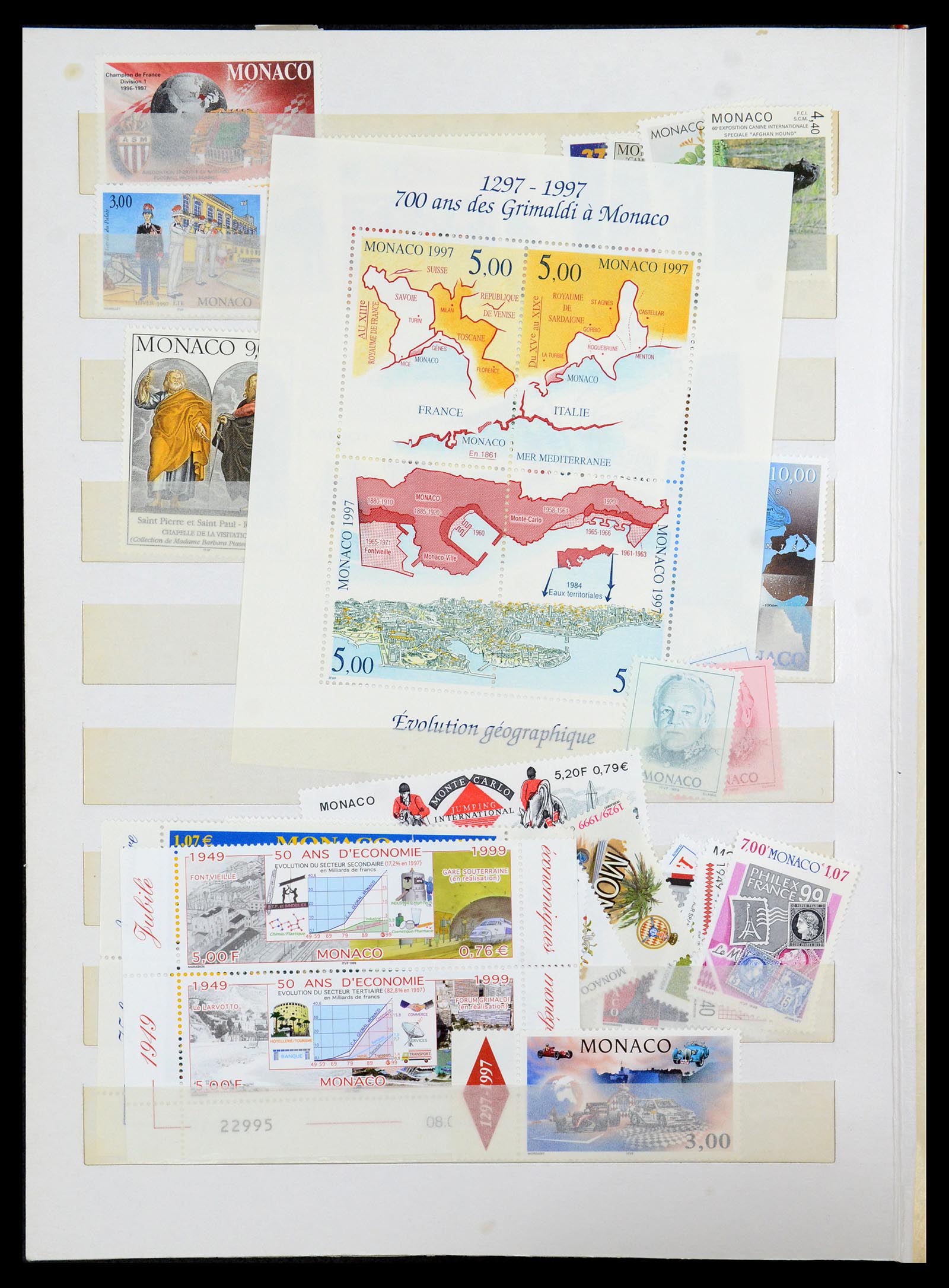 35881 046 - Postzegelverzameling 35881 Monaco t/m 2015!