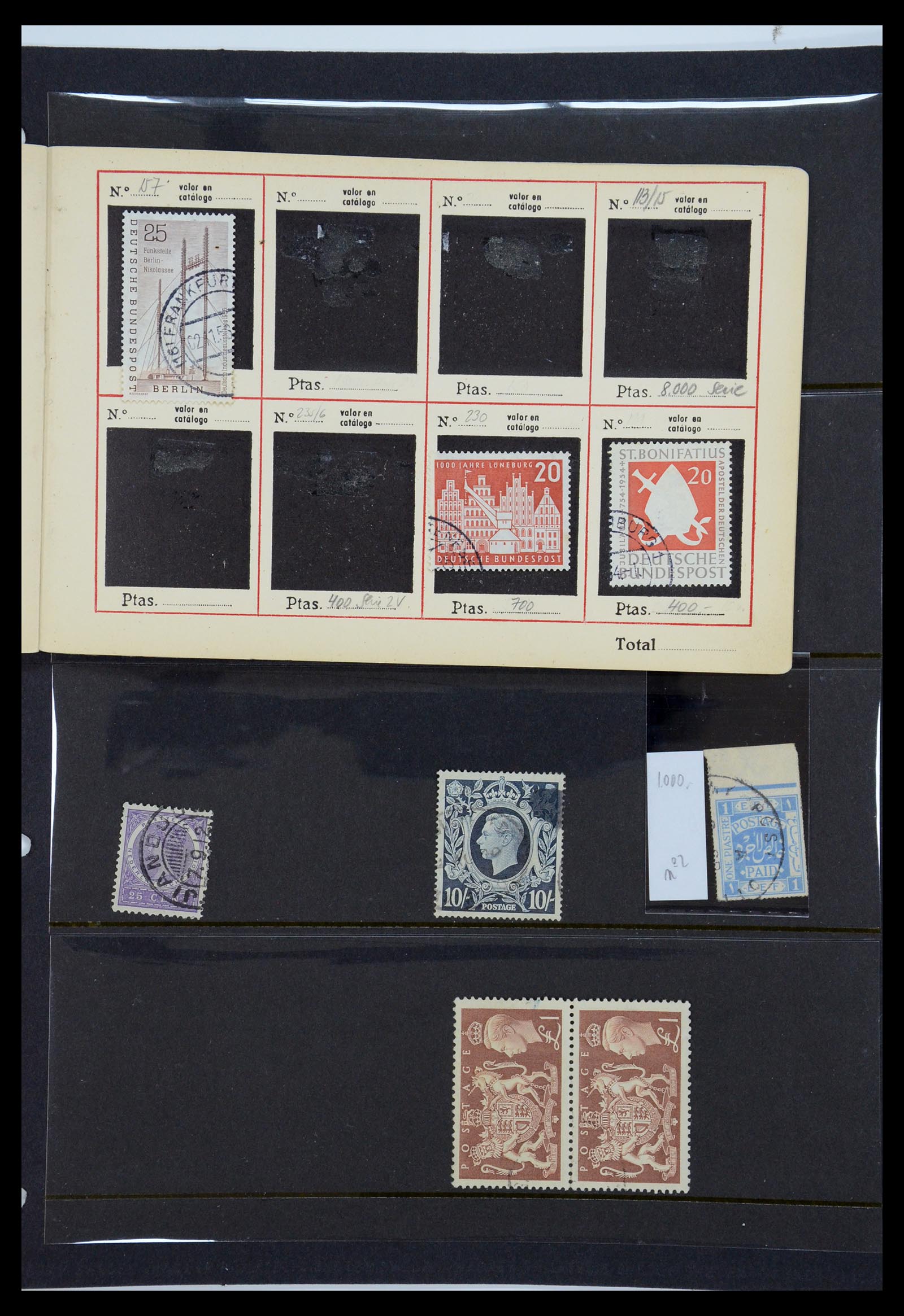 35882 016 - Stamp Collection 35882 World sorting lot 1850-1955.