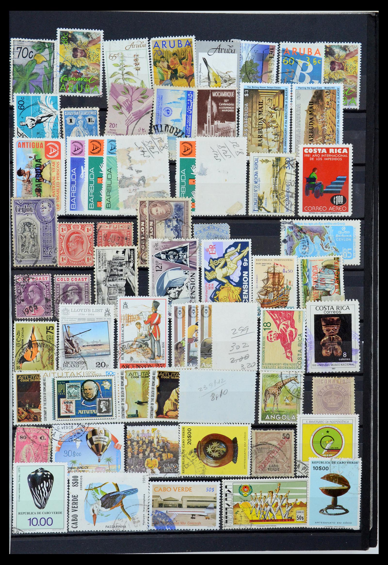 35882 057 - Postzegelverzameling 35882 Wereld uitzoekpartij 1850-1955.