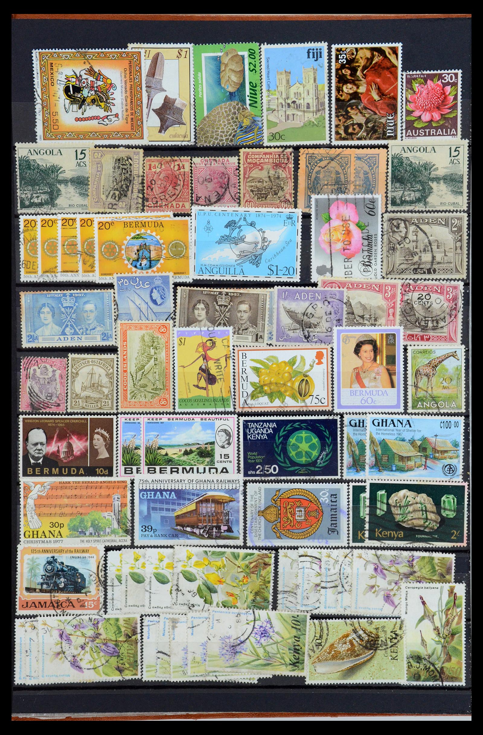 35882 061 - Postzegelverzameling 35882 Wereld uitzoekpartij 1850-1955.