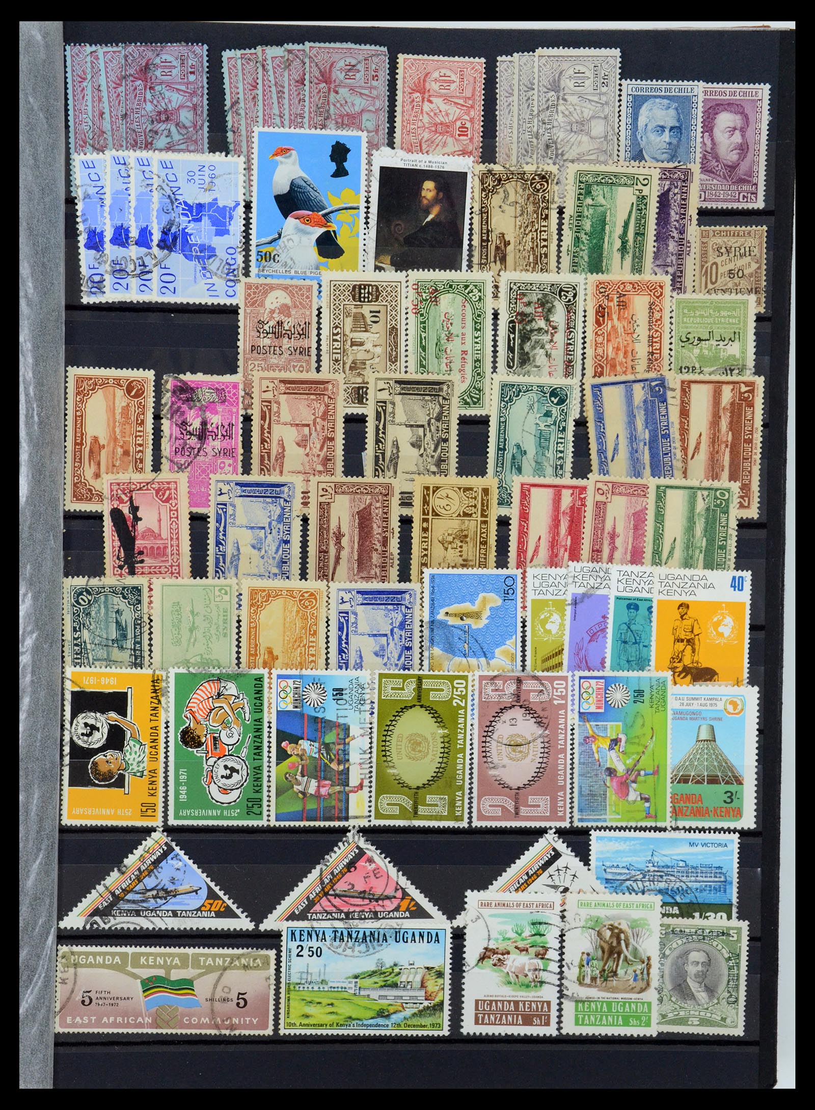 35882 077 - Postzegelverzameling 35882 Wereld uitzoekpartij 1850-1955.
