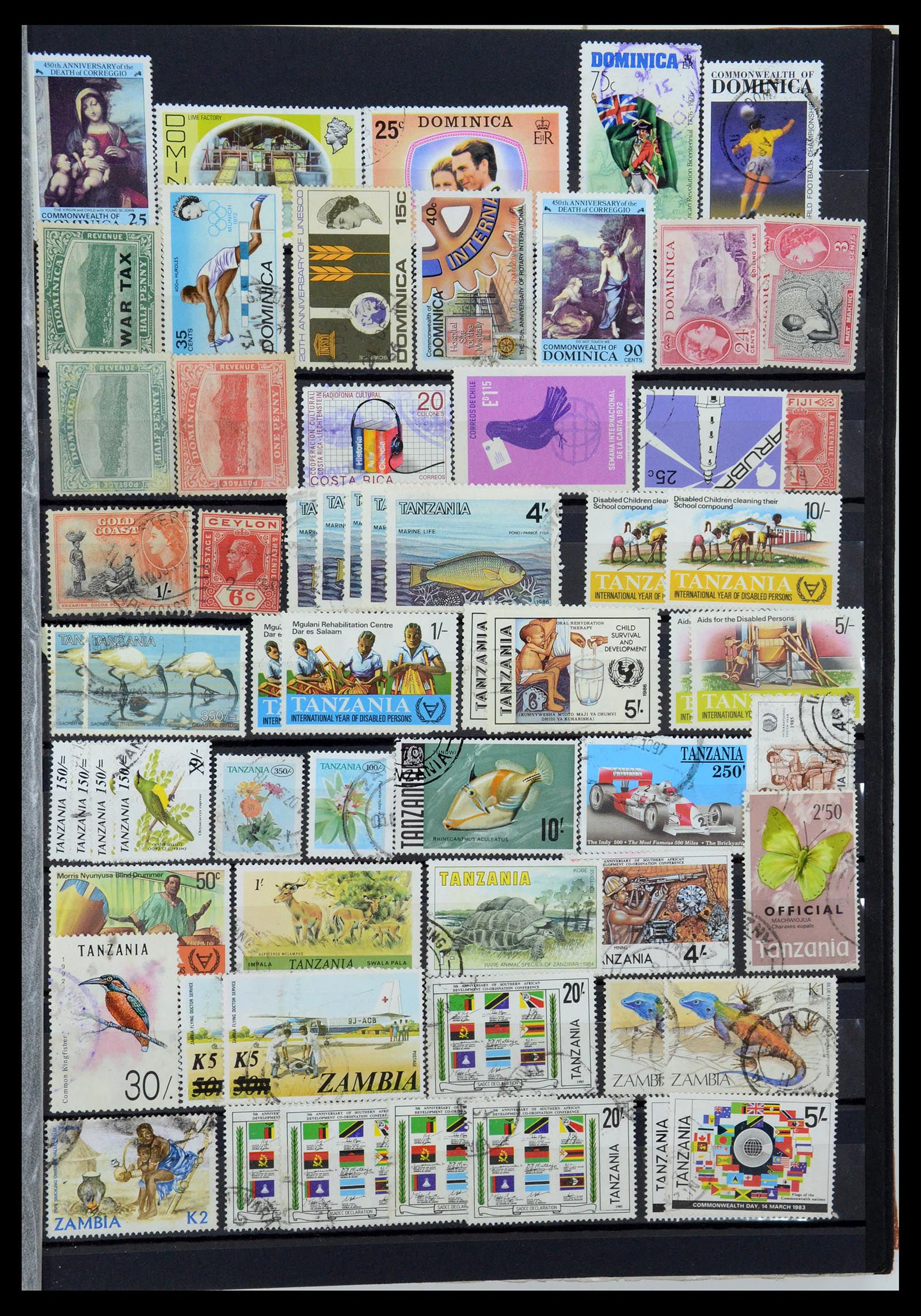 35882 080 - Postzegelverzameling 35882 Wereld uitzoekpartij 1850-1955.