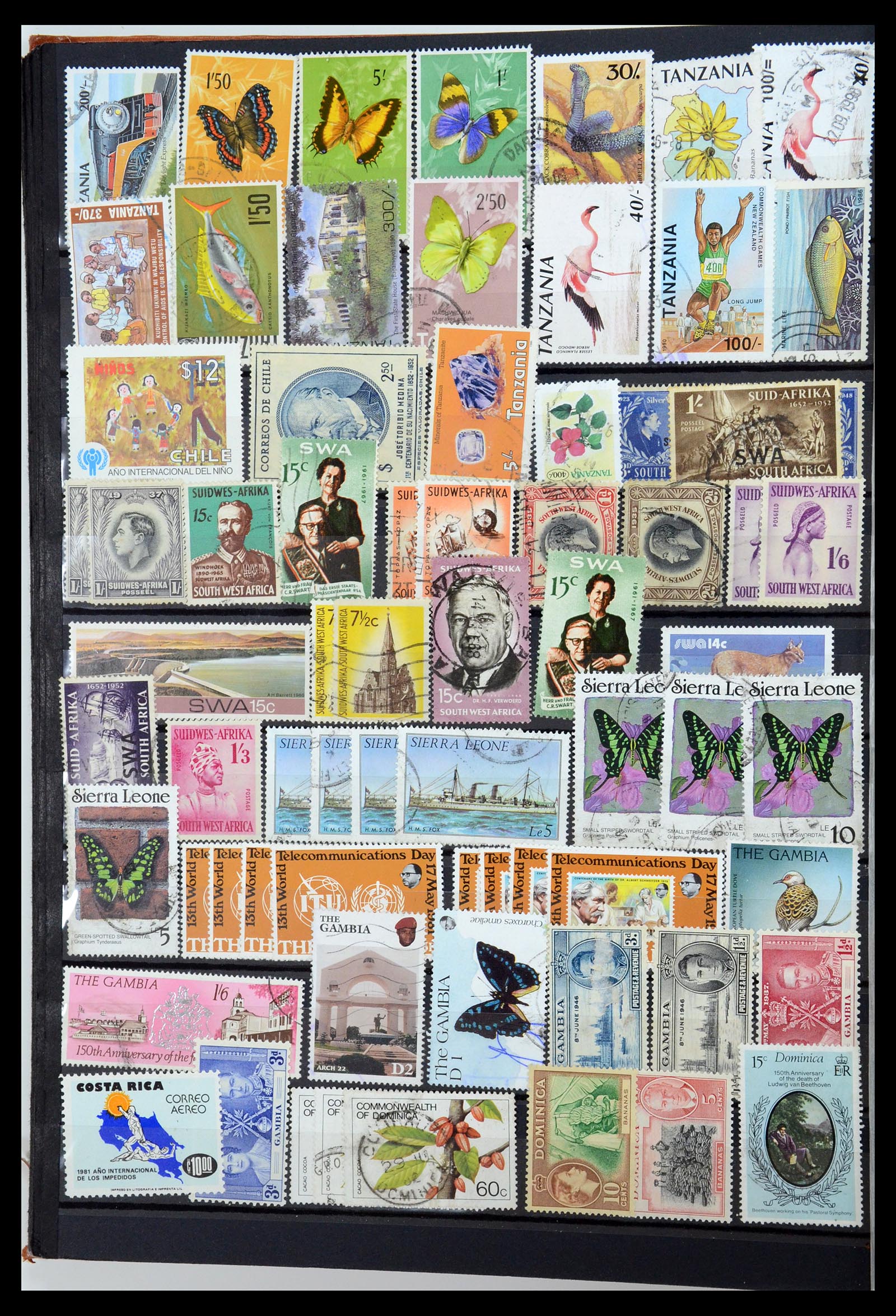 35882 081 - Postzegelverzameling 35882 Wereld uitzoekpartij 1850-1955.