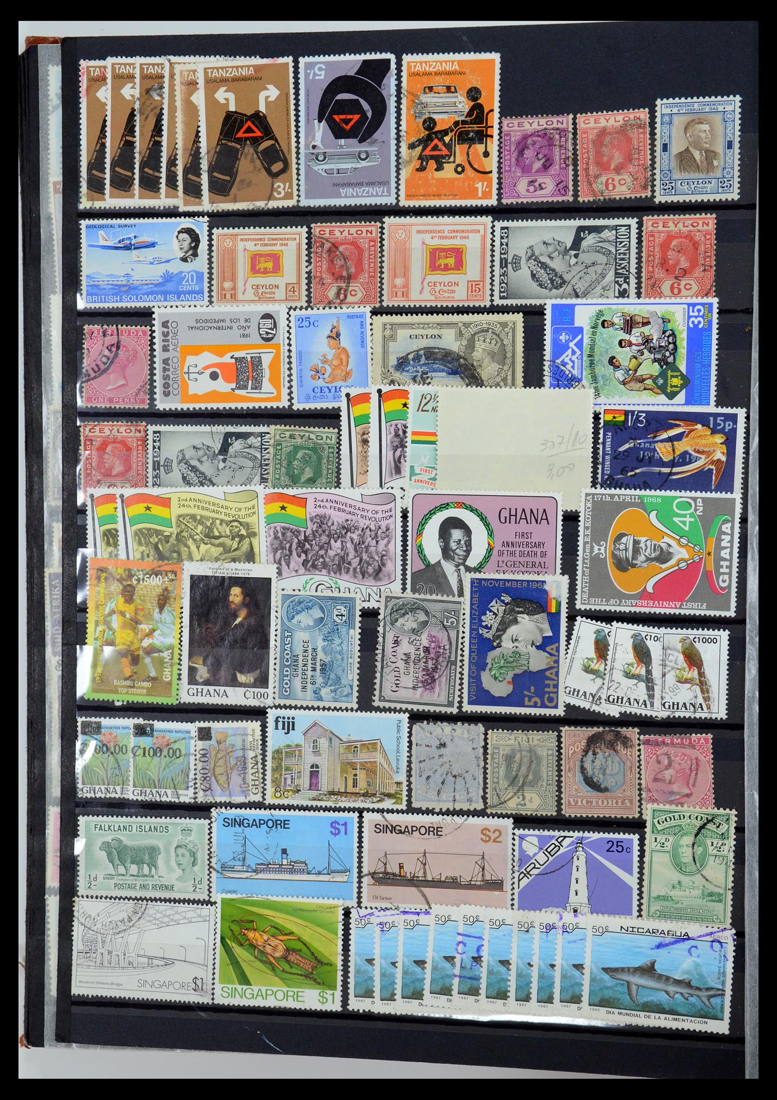 35882 082 - Postzegelverzameling 35882 Wereld uitzoekpartij 1850-1955.