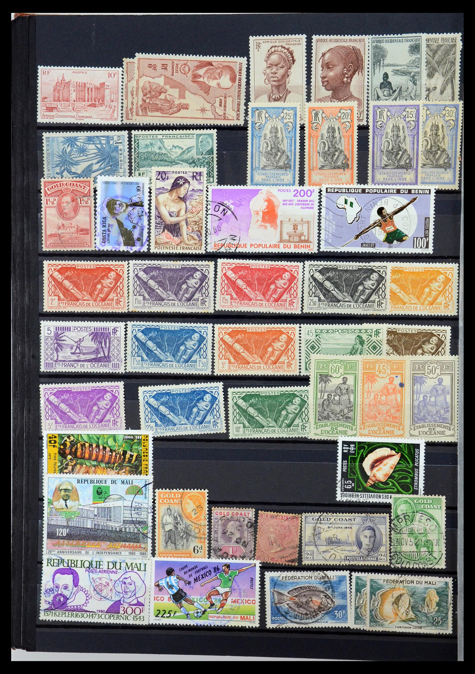 35882 089 - Postzegelverzameling 35882 Wereld uitzoekpartij 1850-1955.