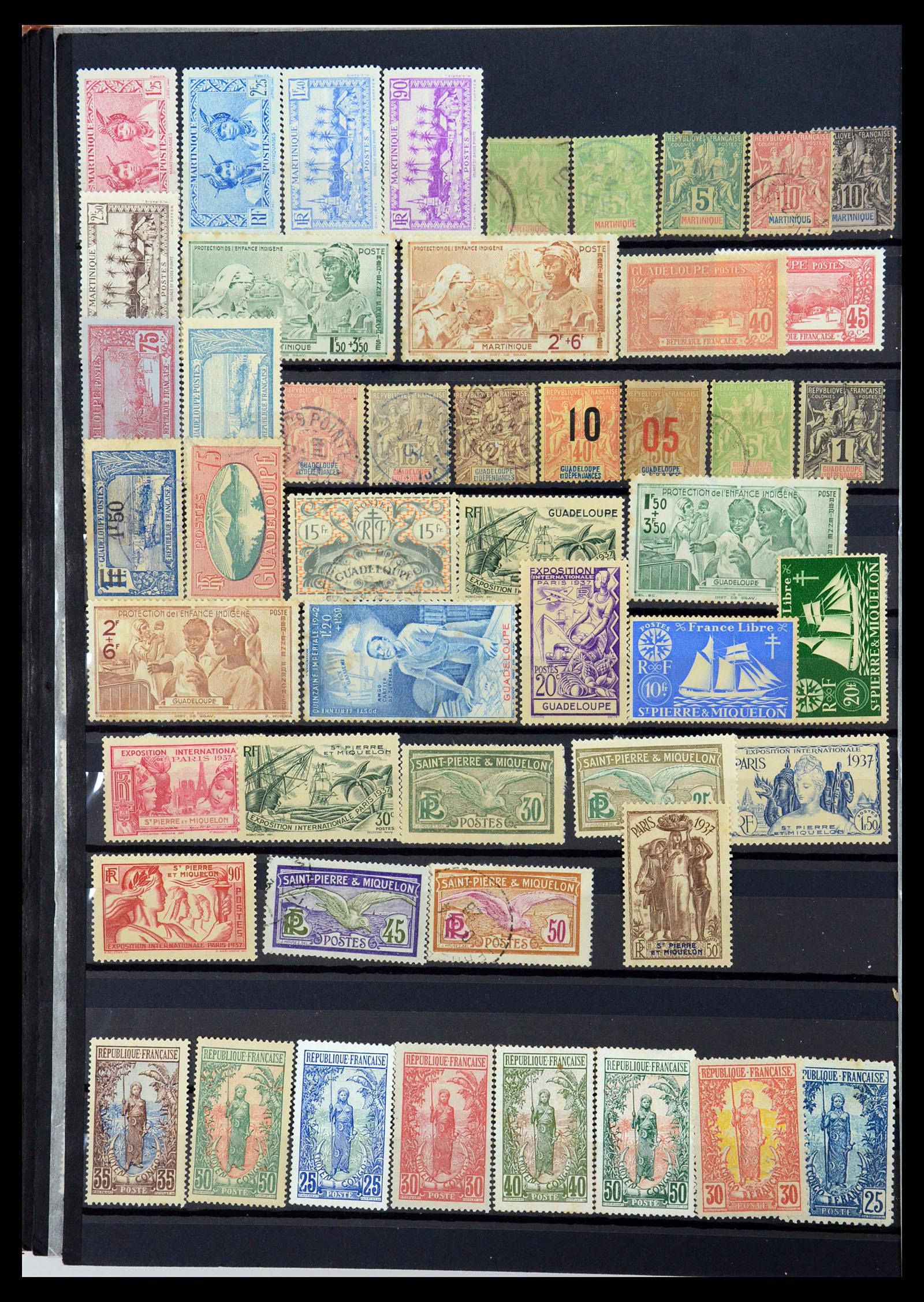 35882 090 - Postzegelverzameling 35882 Wereld uitzoekpartij 1850-1955.