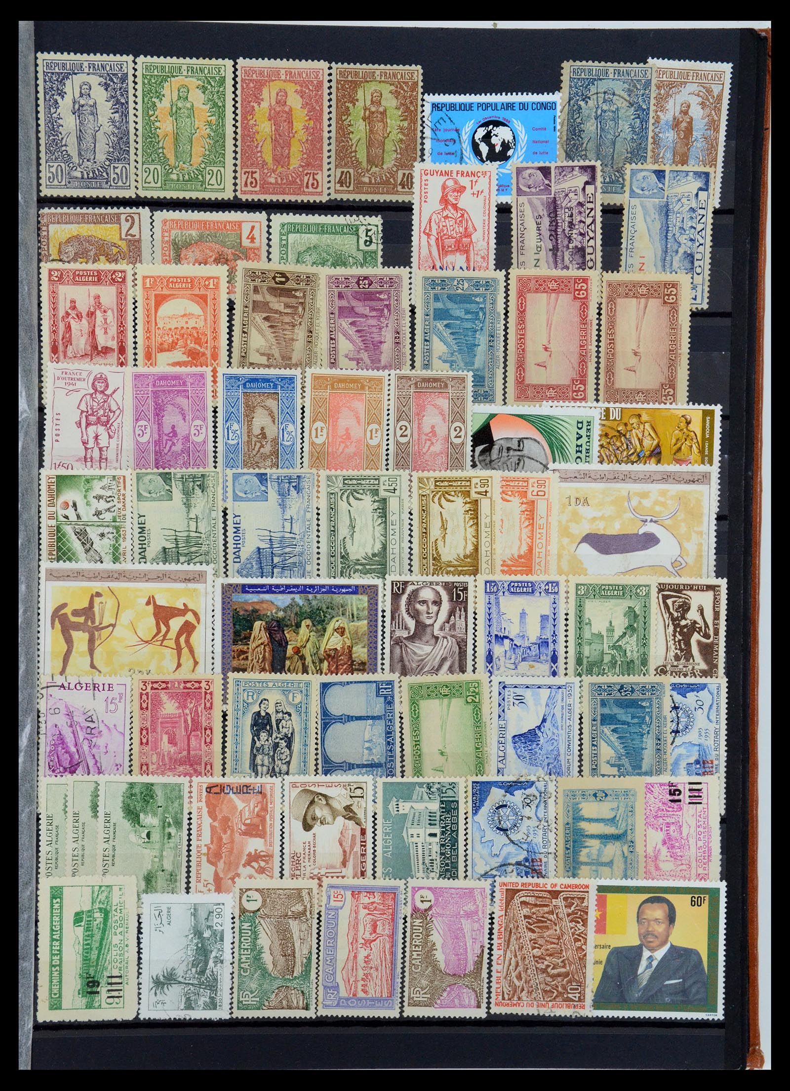 35882 091 - Postzegelverzameling 35882 Wereld uitzoekpartij 1850-1955.