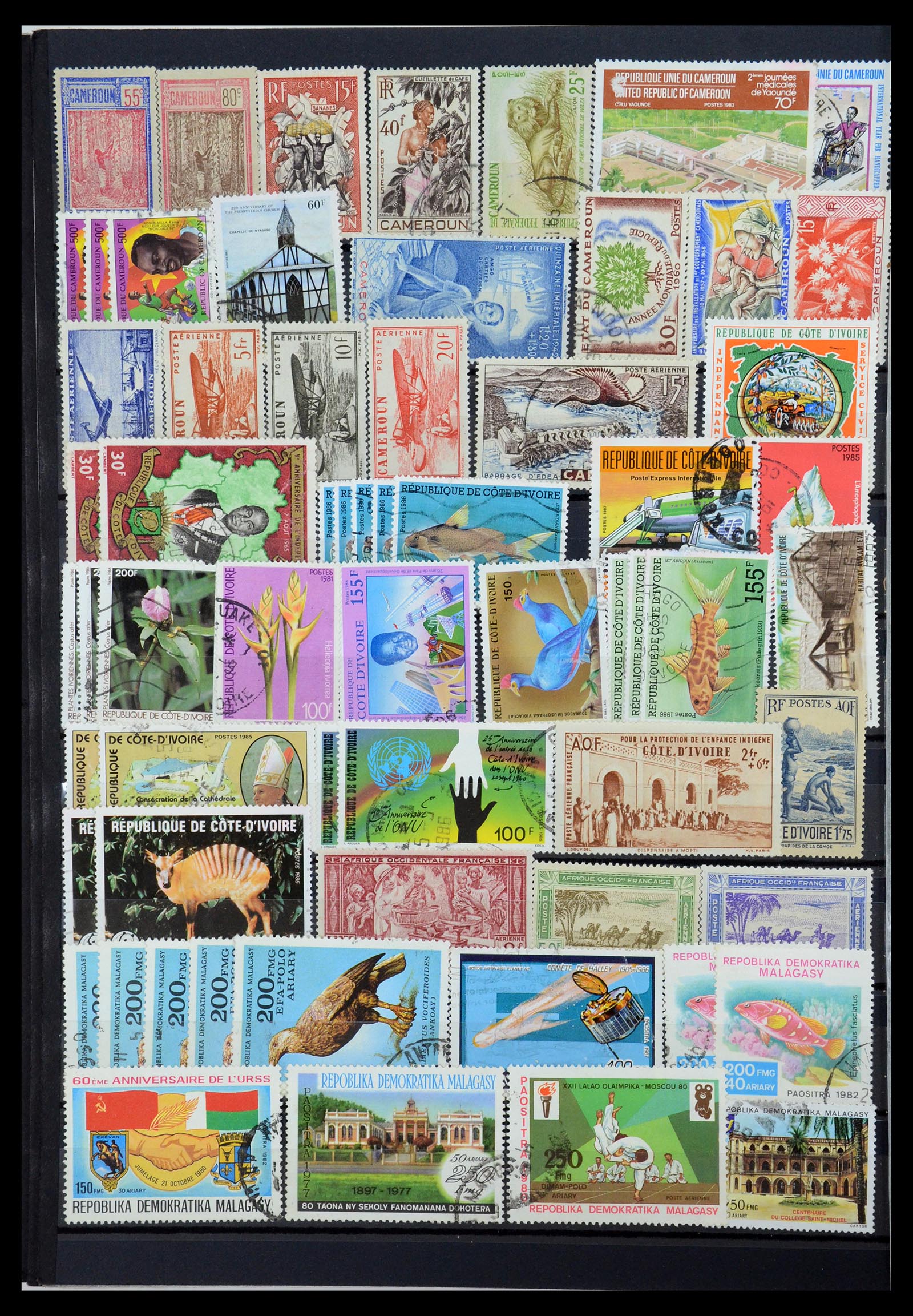 35882 093 - Postzegelverzameling 35882 Wereld uitzoekpartij 1850-1955.
