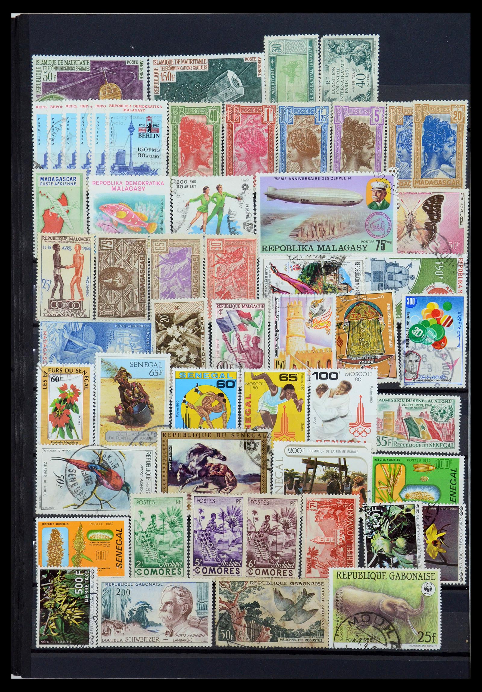 35882 094 - Postzegelverzameling 35882 Wereld uitzoekpartij 1850-1955.