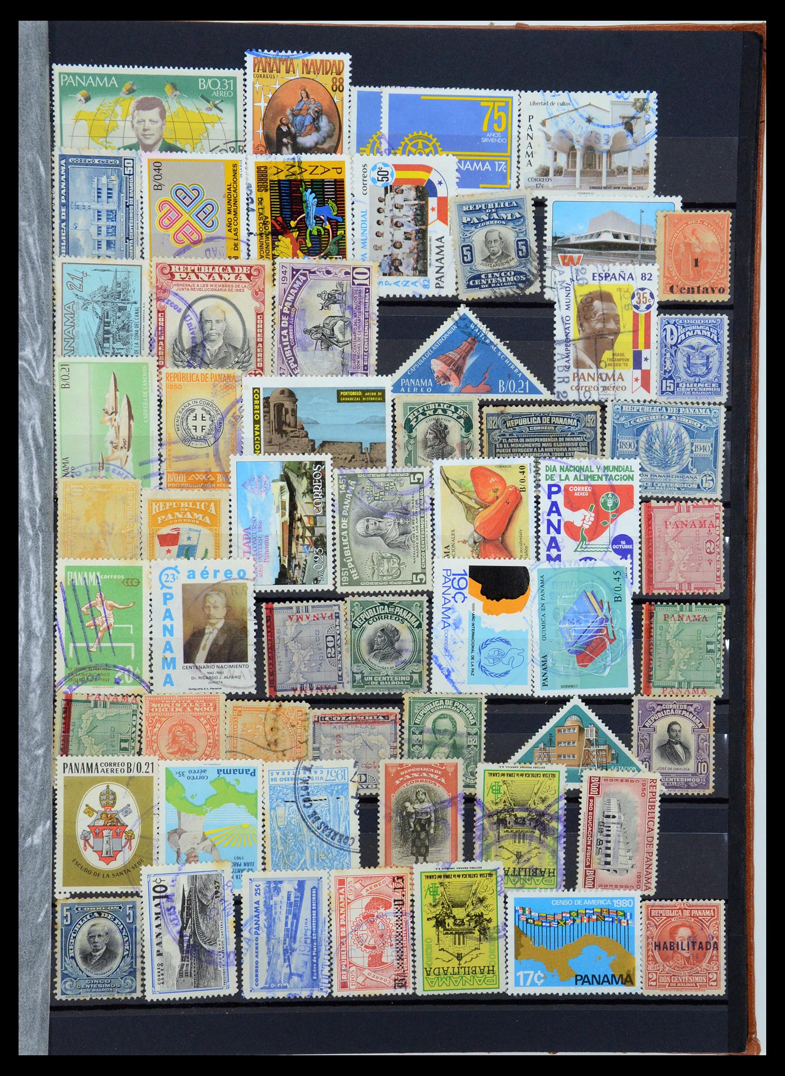 35882 100 - Postzegelverzameling 35882 Wereld uitzoekpartij 1850-1955.