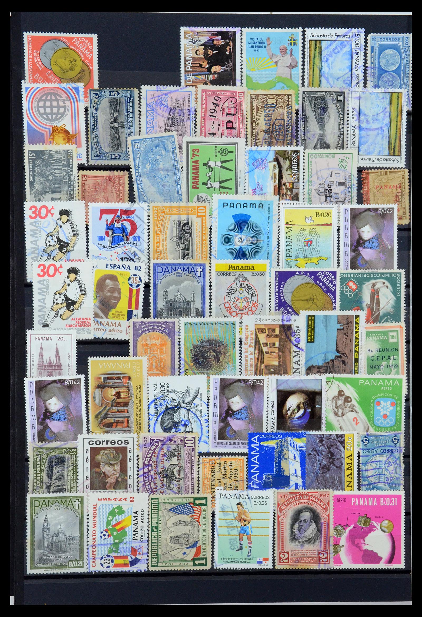 35882 102 - Stamp Collection 35882 World sorting lot 1850-1955.